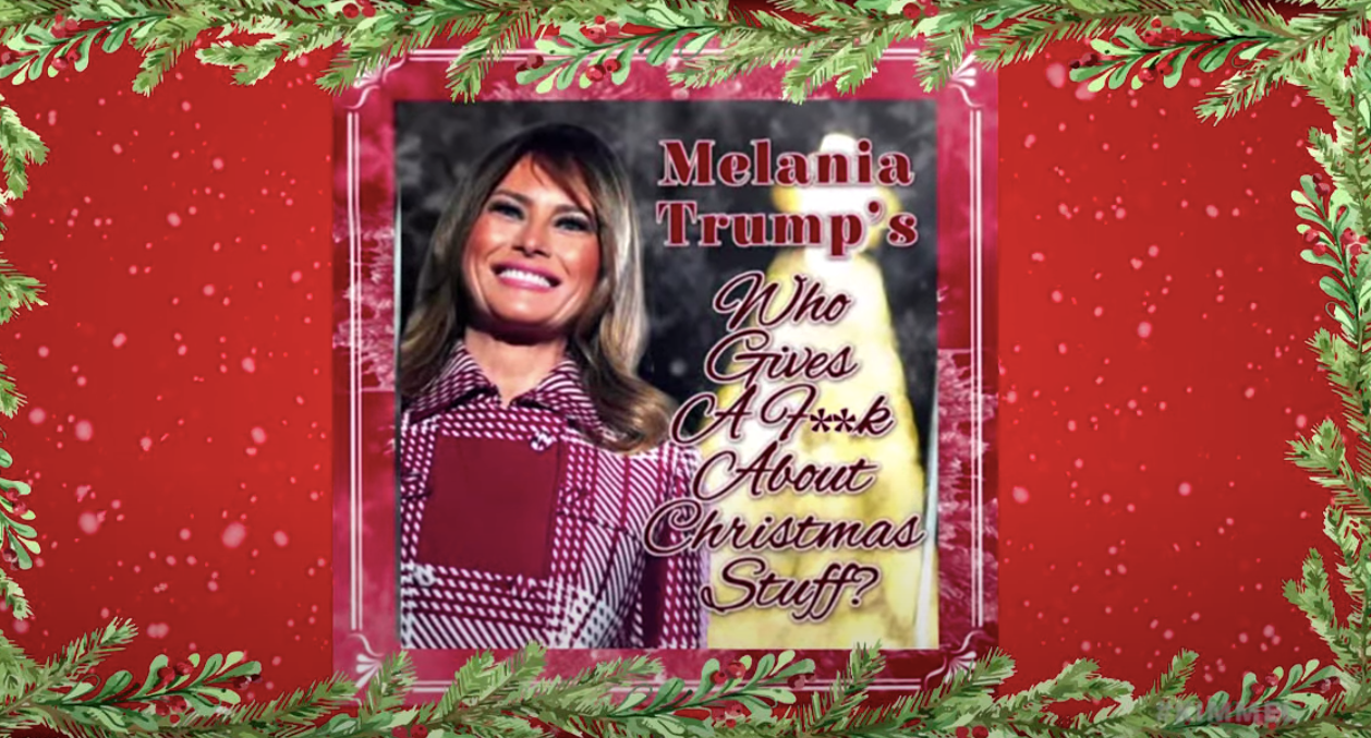 Melania Trump’s fake album ‘Who gives a f*** about Christmas stuff?’