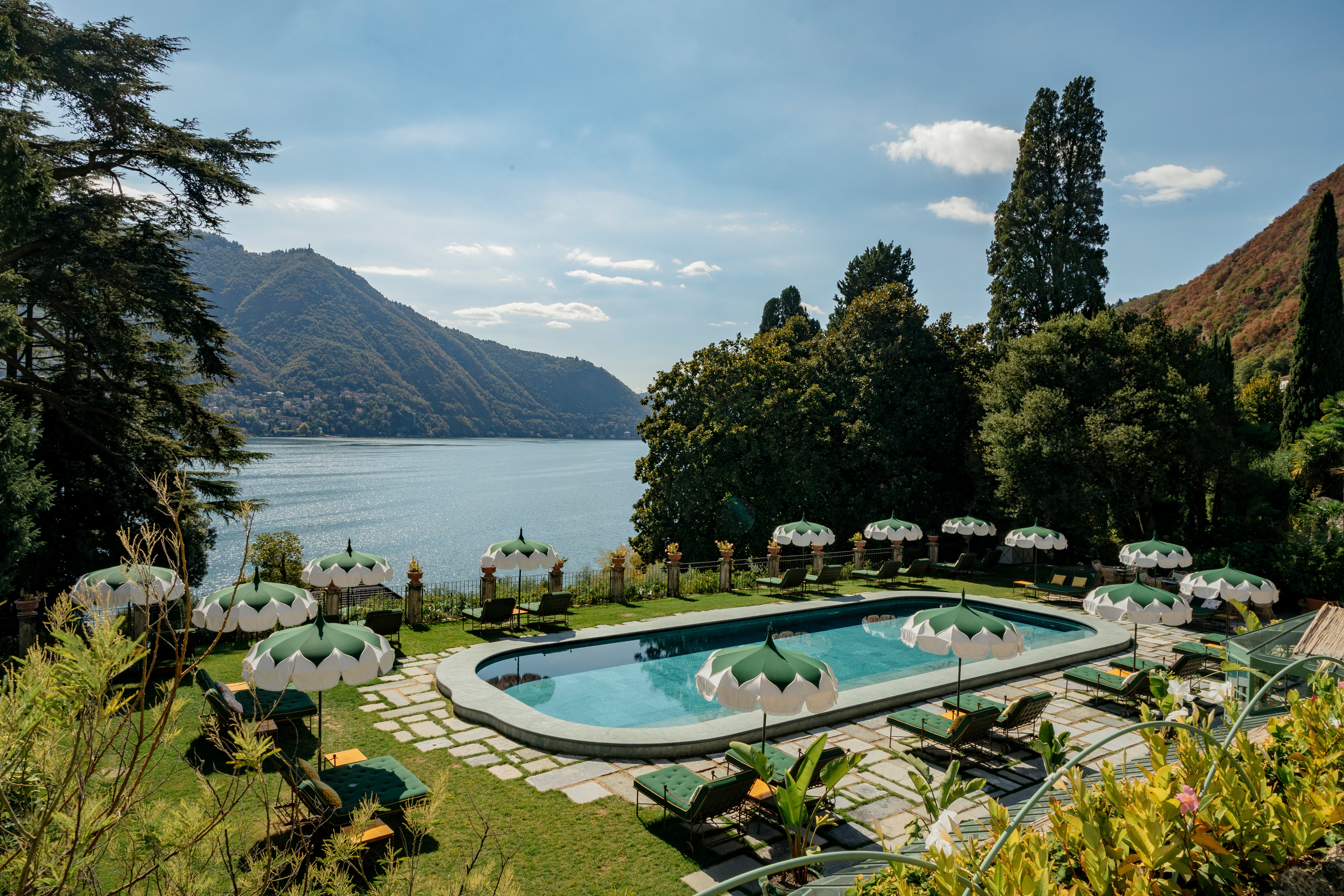 Passalacqua, on the edge of Lake Como, was once a grand private villa that counted Napoleon Bonaparte and Winston Churchill among its guests