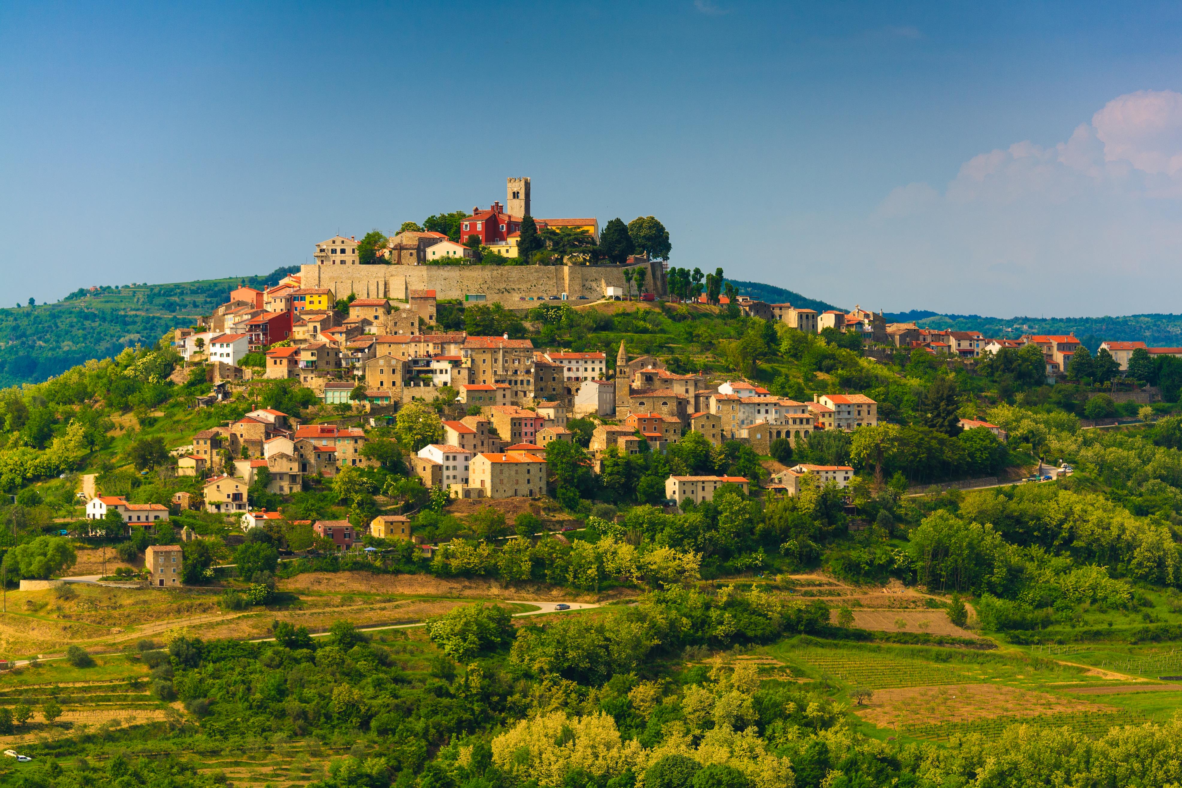 Foodies should head to Motovun, a scenic spot where truffles are a speciality