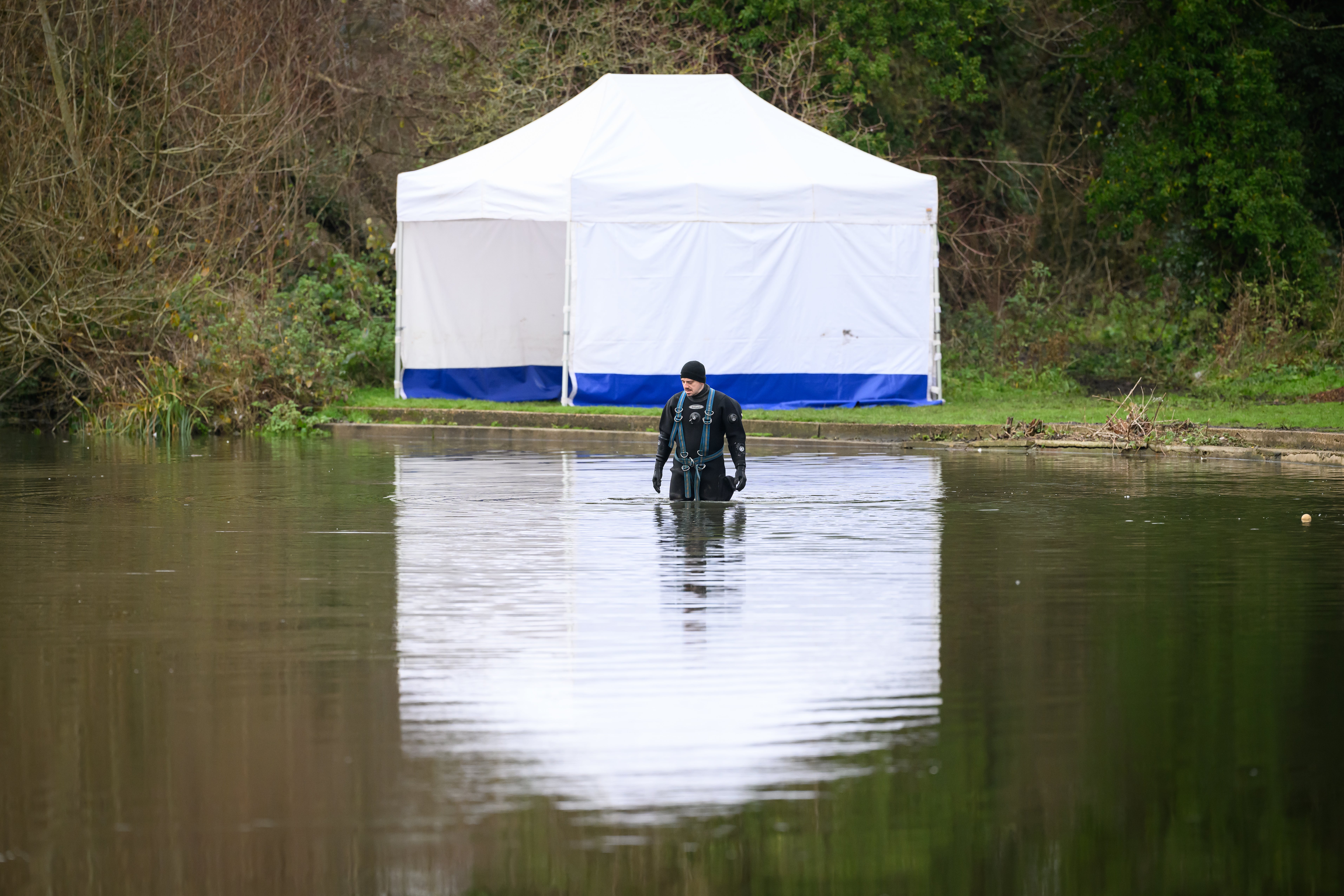 Divers searching for Ms Lord