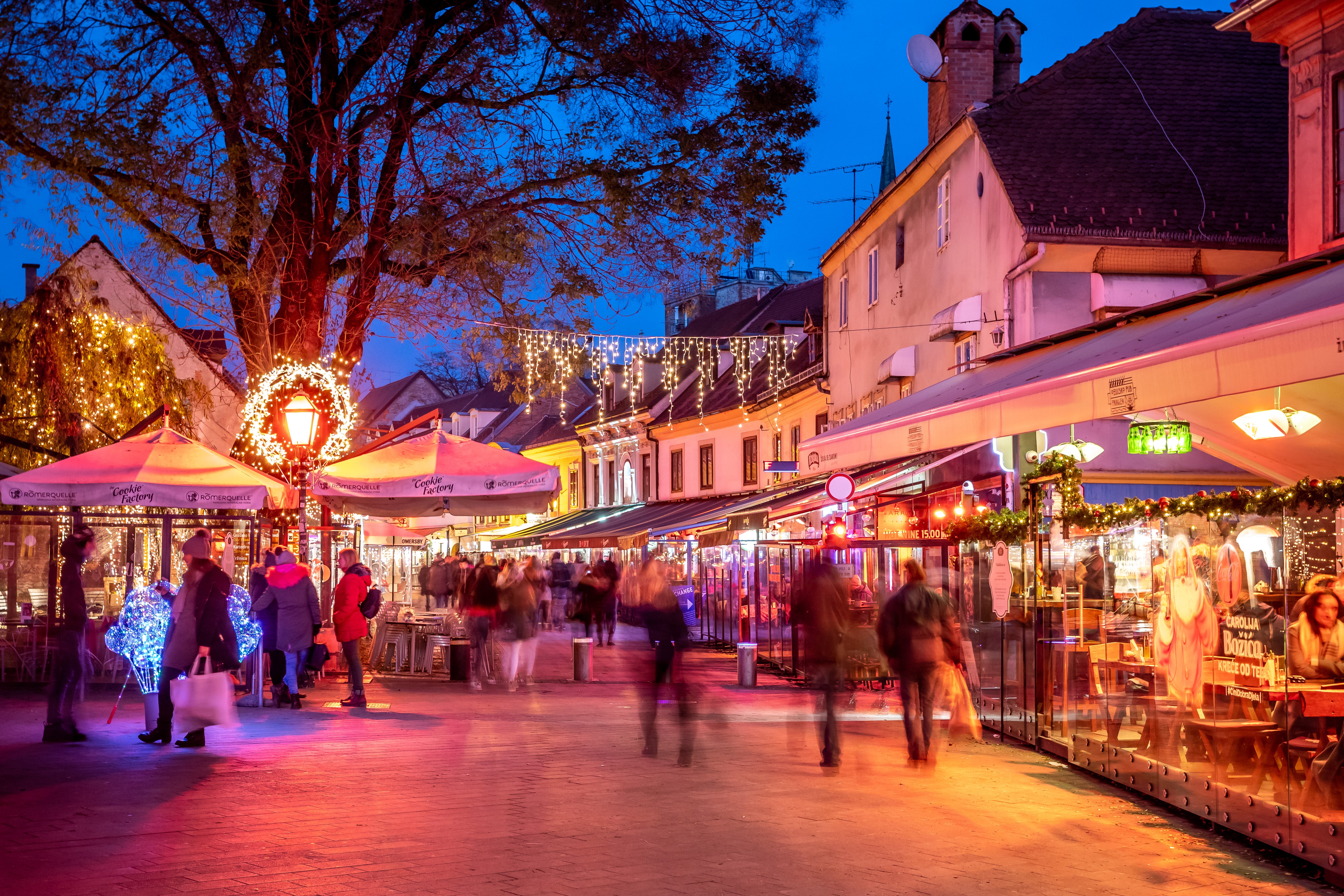 In Zagreb’s colourful Tkalčićeva Street, you’ll find quaint boutiques, cafes and restaurants plus a host of museums and galleries nearby