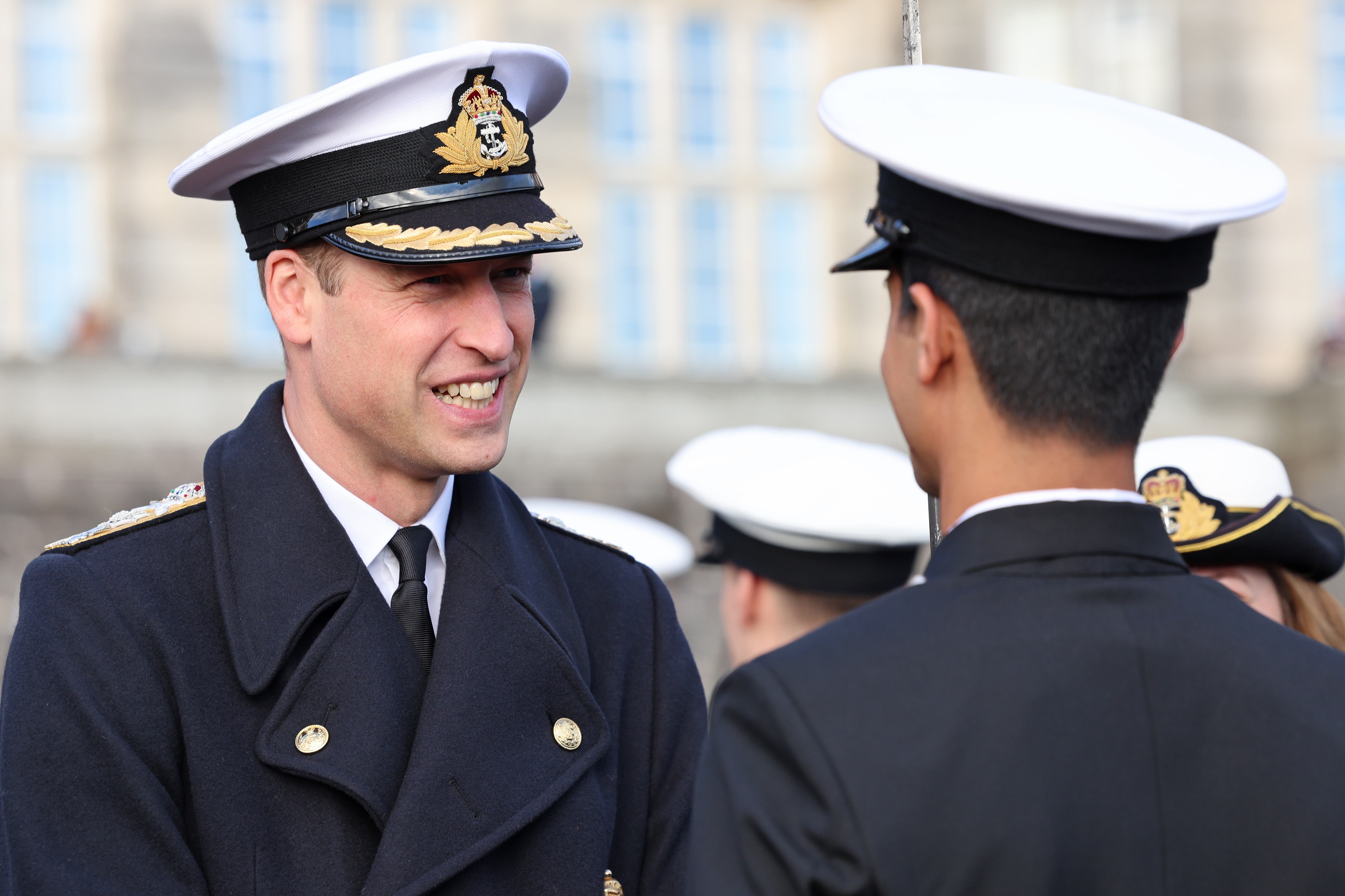 The Prince of Wales attended the college on Thursday (Chris Jackson/PA)