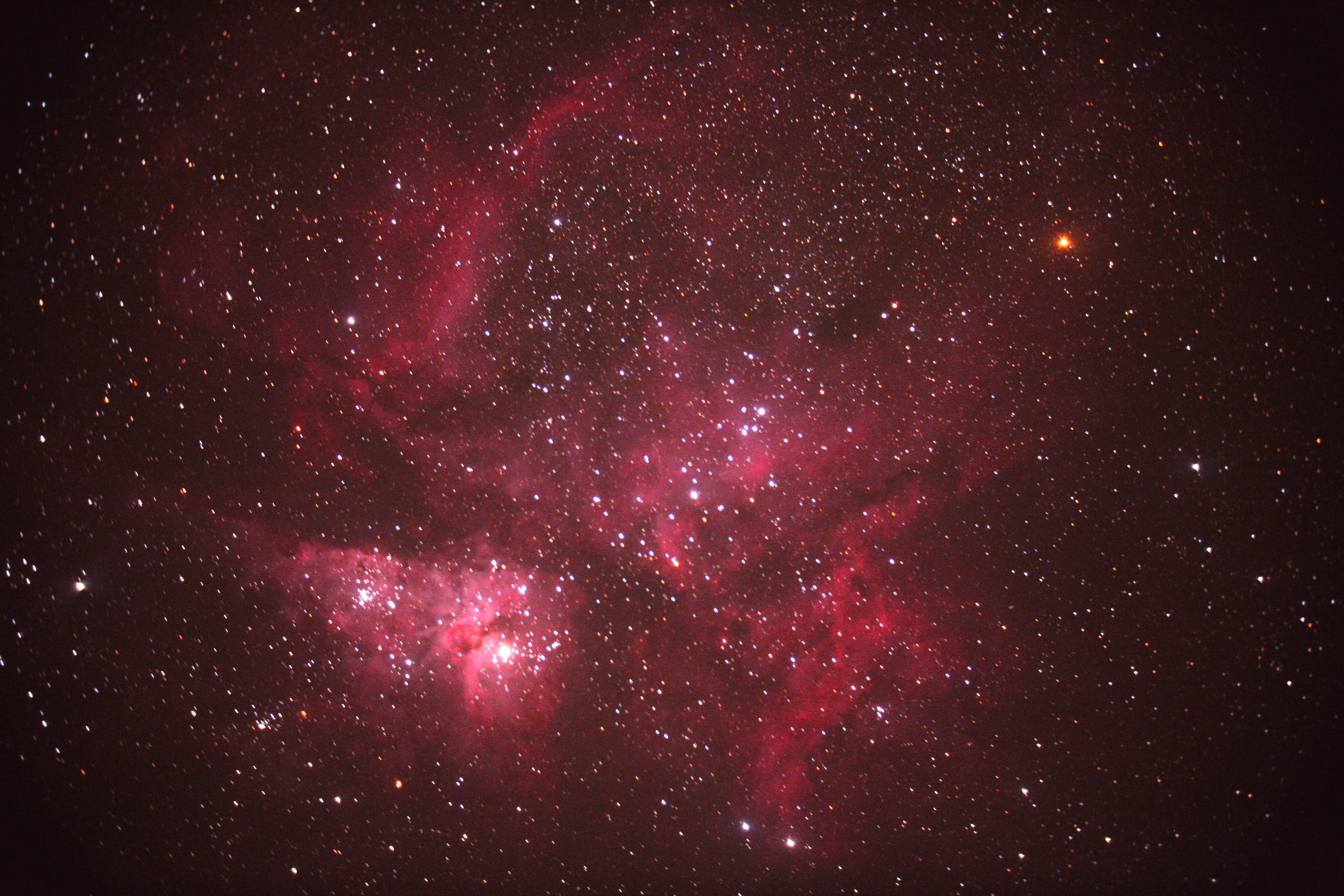 The Eta Carinae Nebula, one of the largest star formations in all of the Milky Way