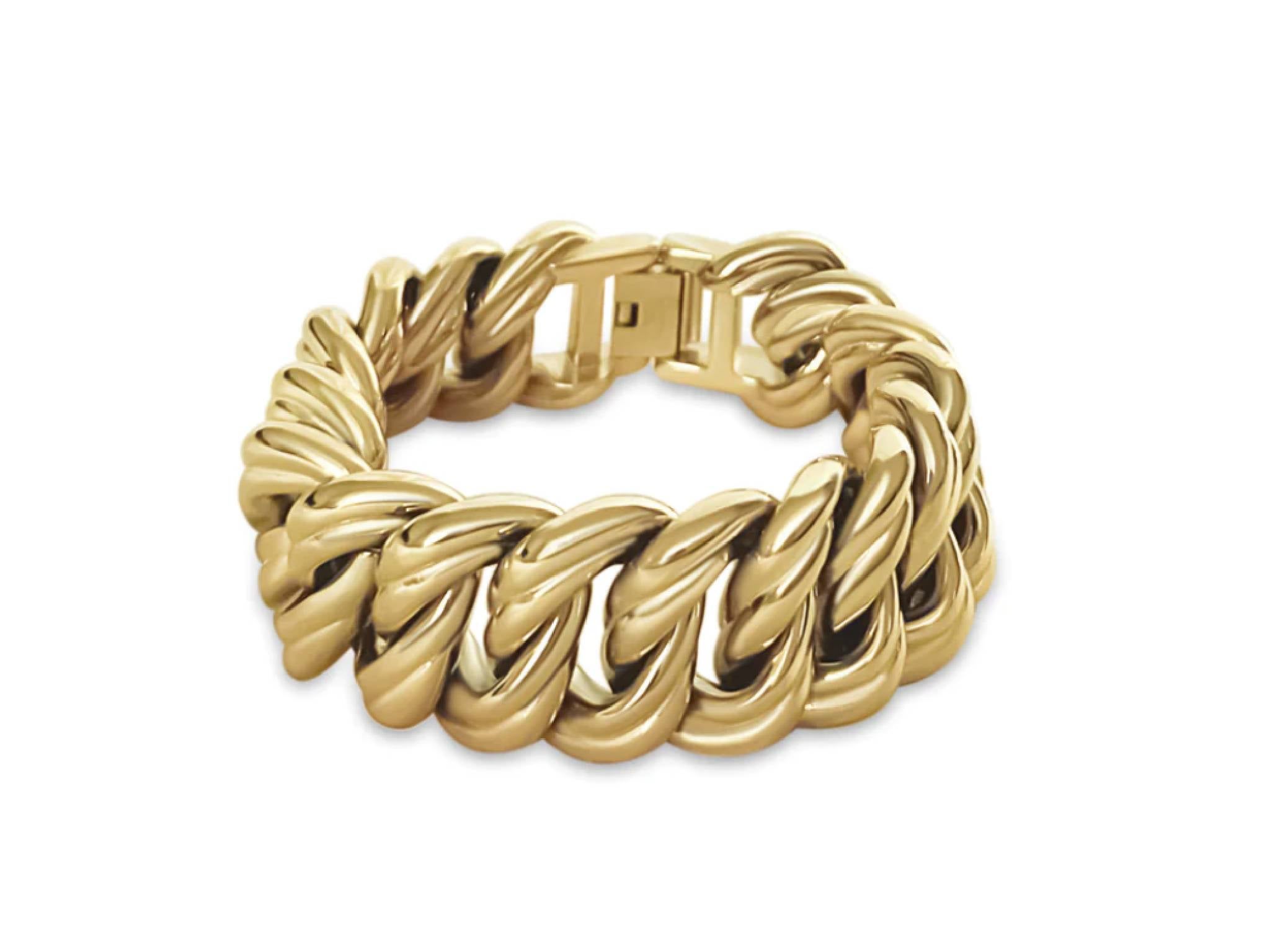  Anisa Sojka chunky twisted bracelet