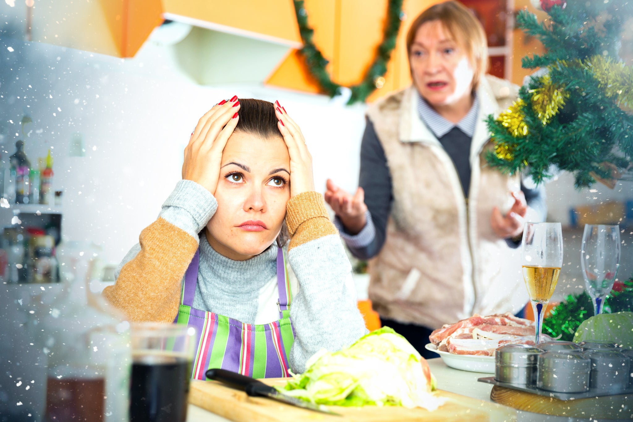 Even the country’s best chefs are chastised by their families for their Christmas cooking methods