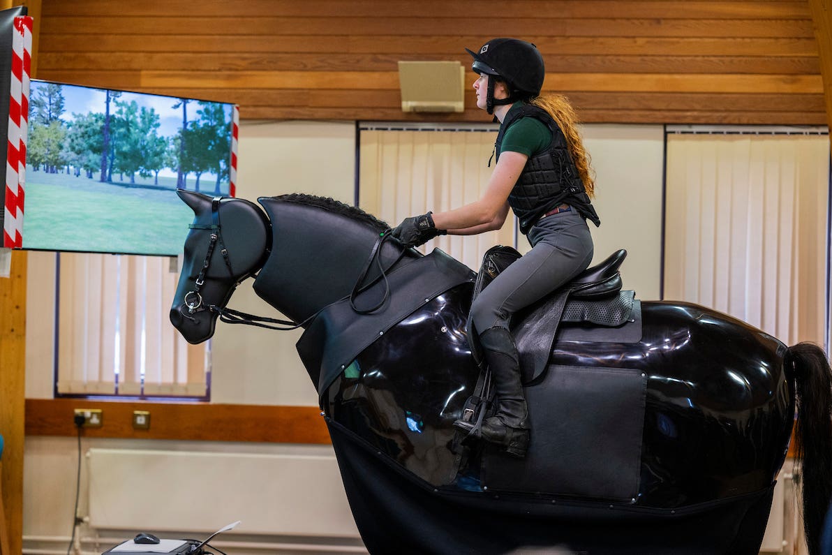 ‘RoboCob’ is available for students to use at Scotland’s Rural College (Chris Watt/PA)