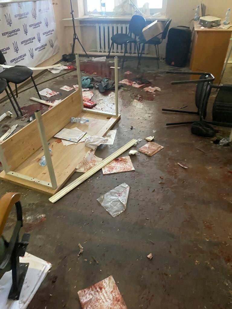 Ukraine Grenades Council Meeting