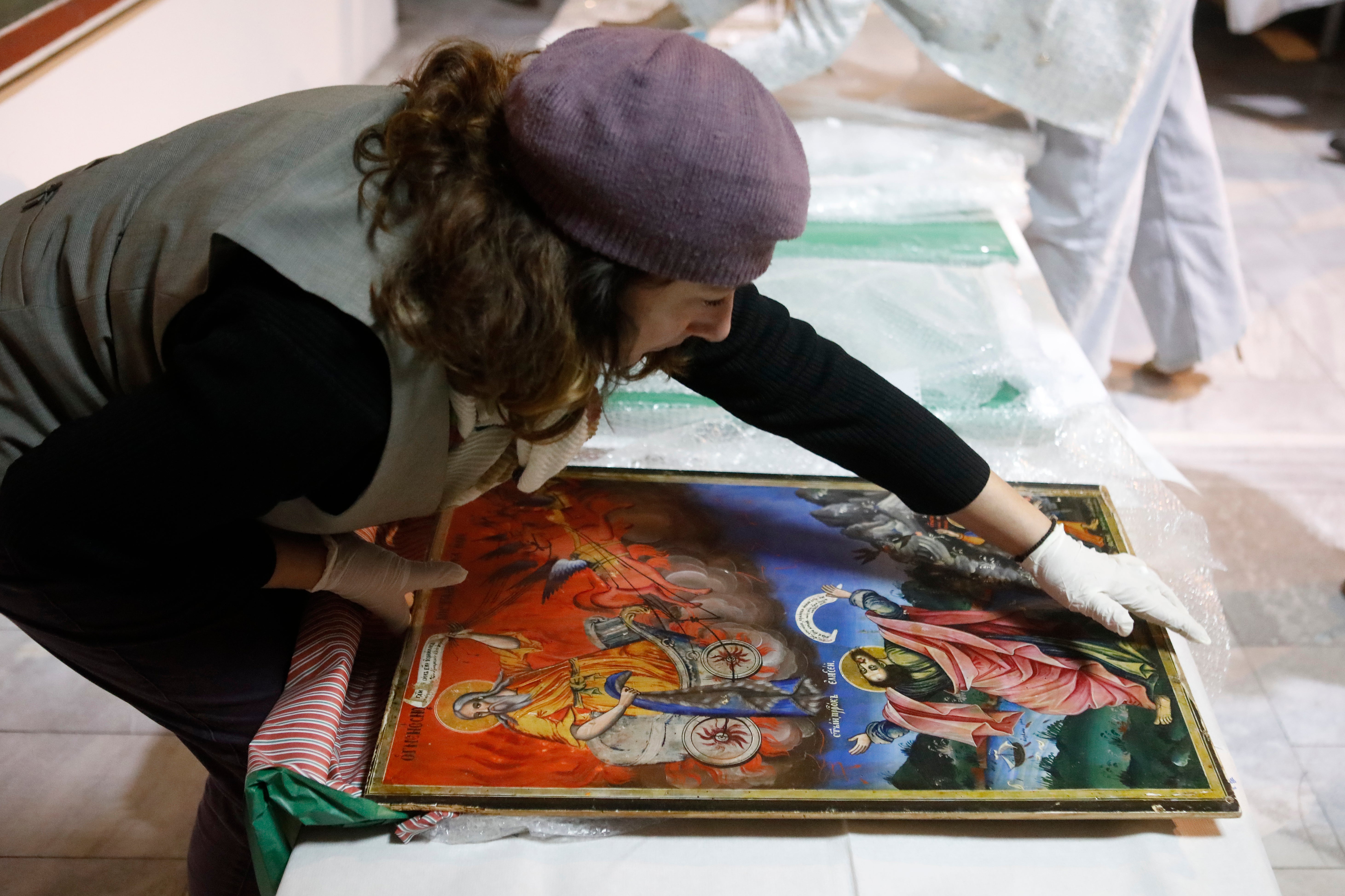 North Macedonia Albania Stolen Icons