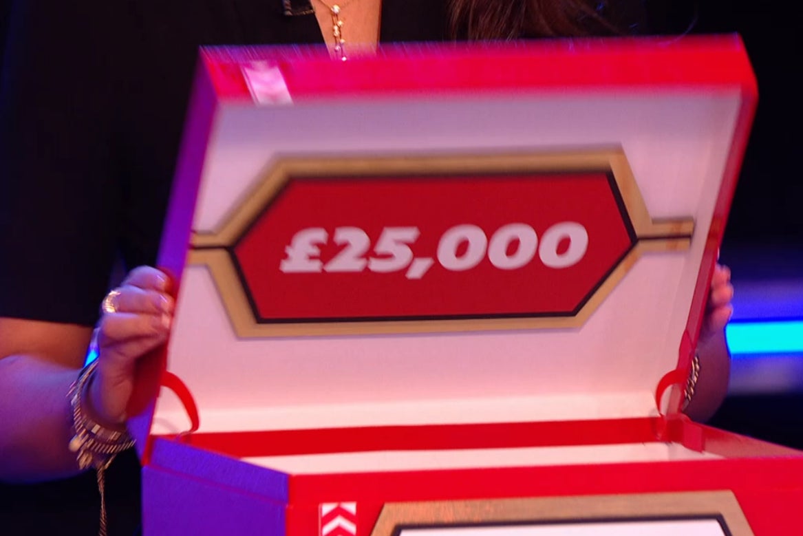 Gemma Owen’s box on Deal or No Deal