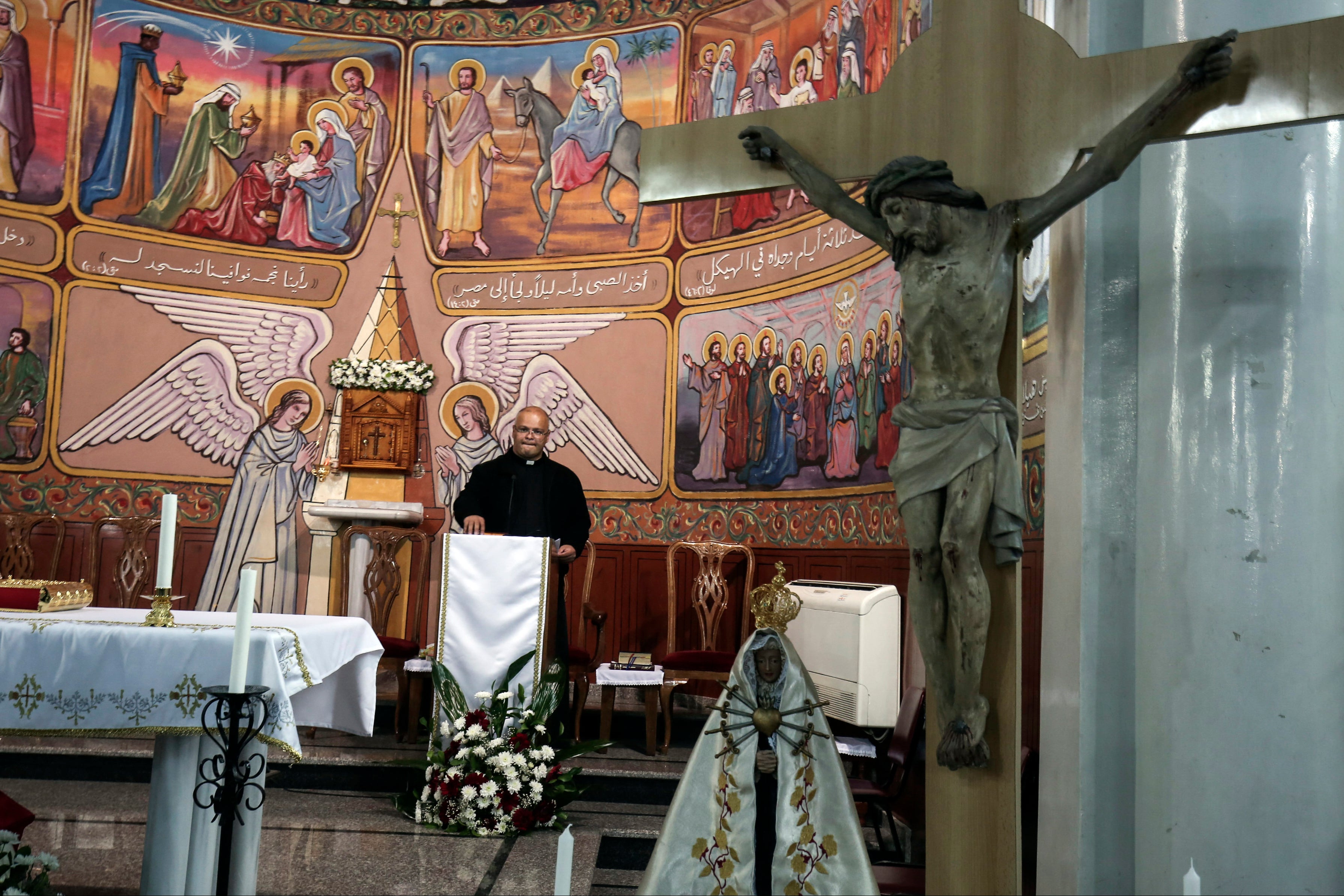 The Holy Family Church before the latest conflict