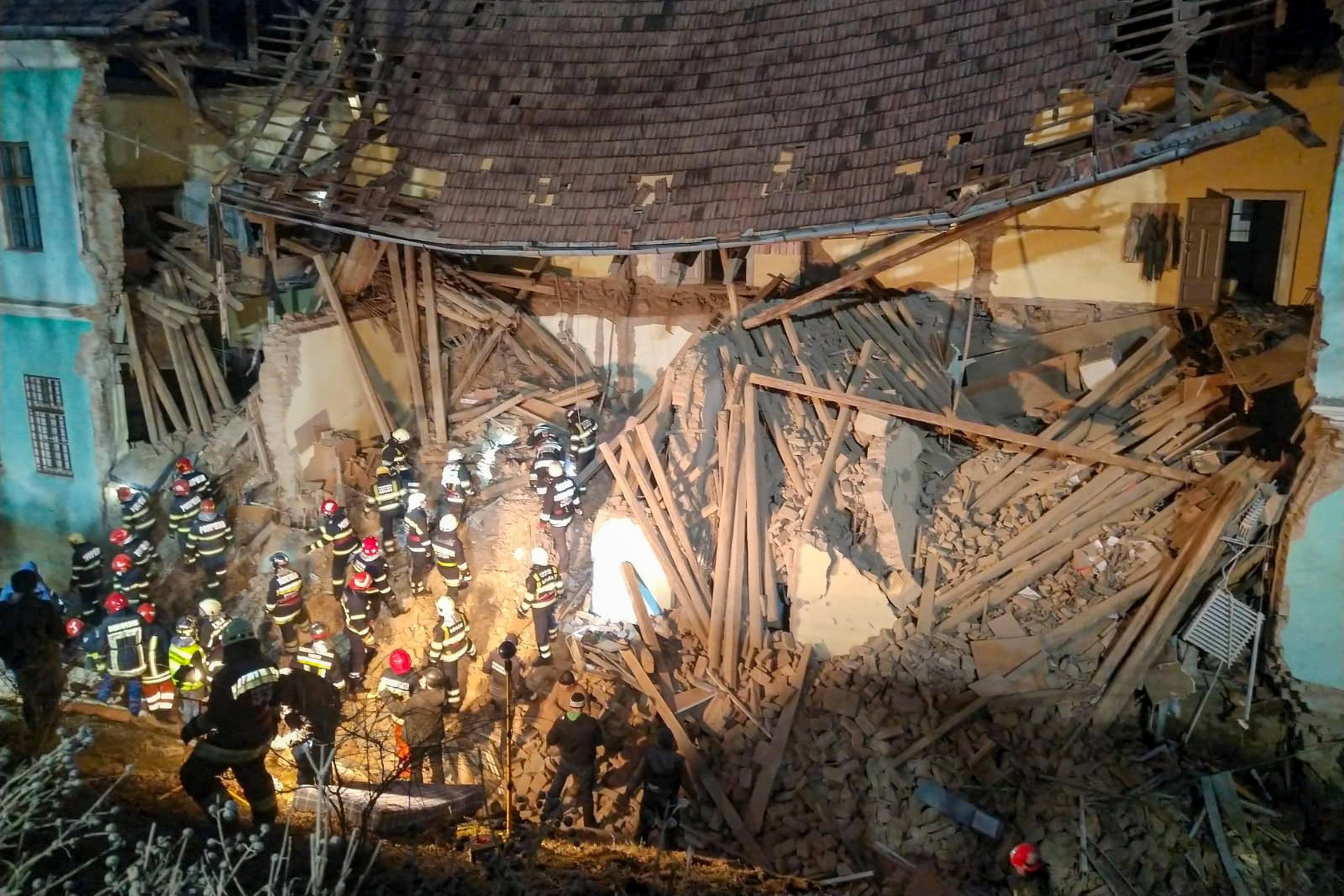 Romania Boarding School Collapse