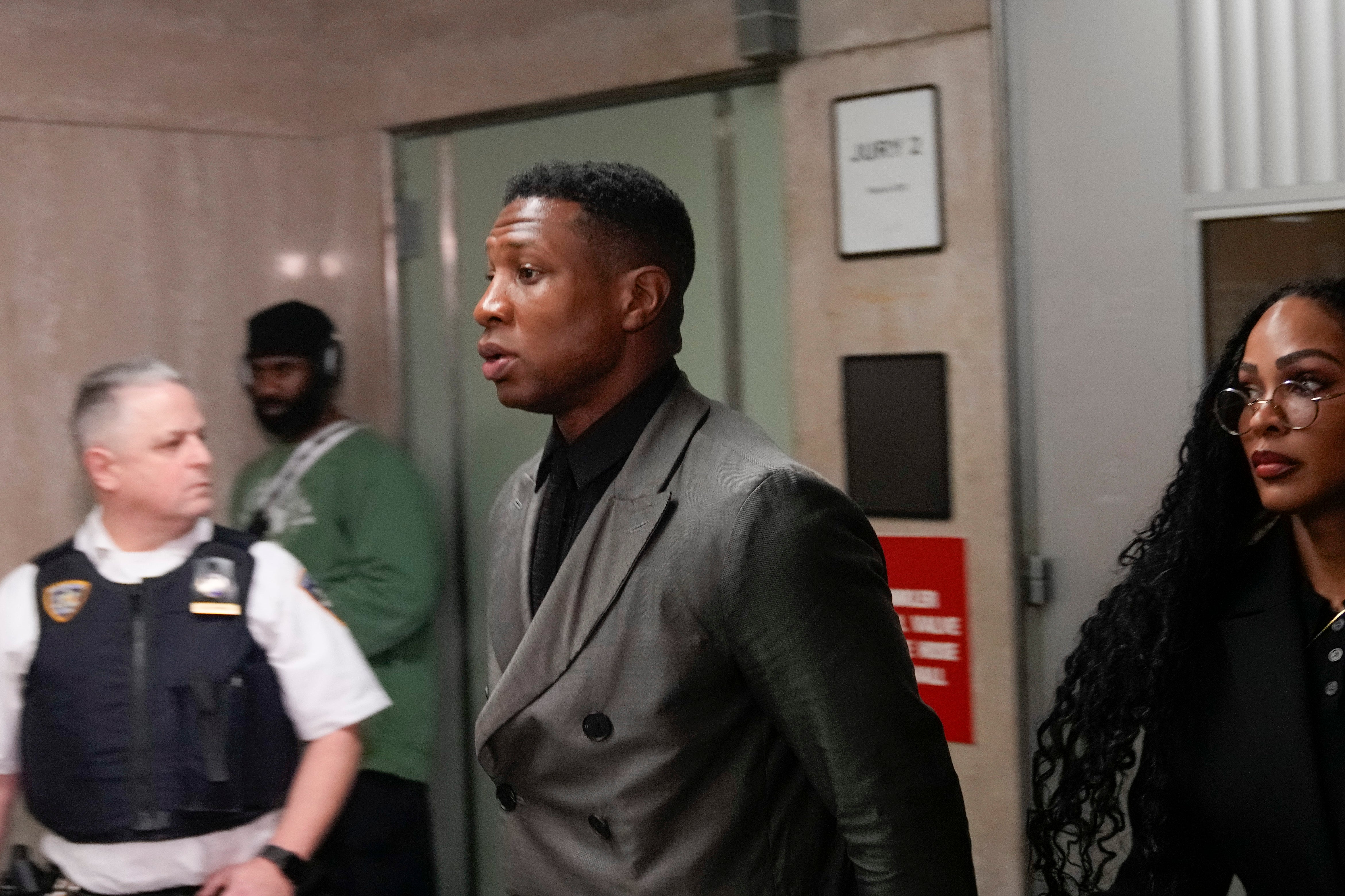 Jonathan Majors Assault