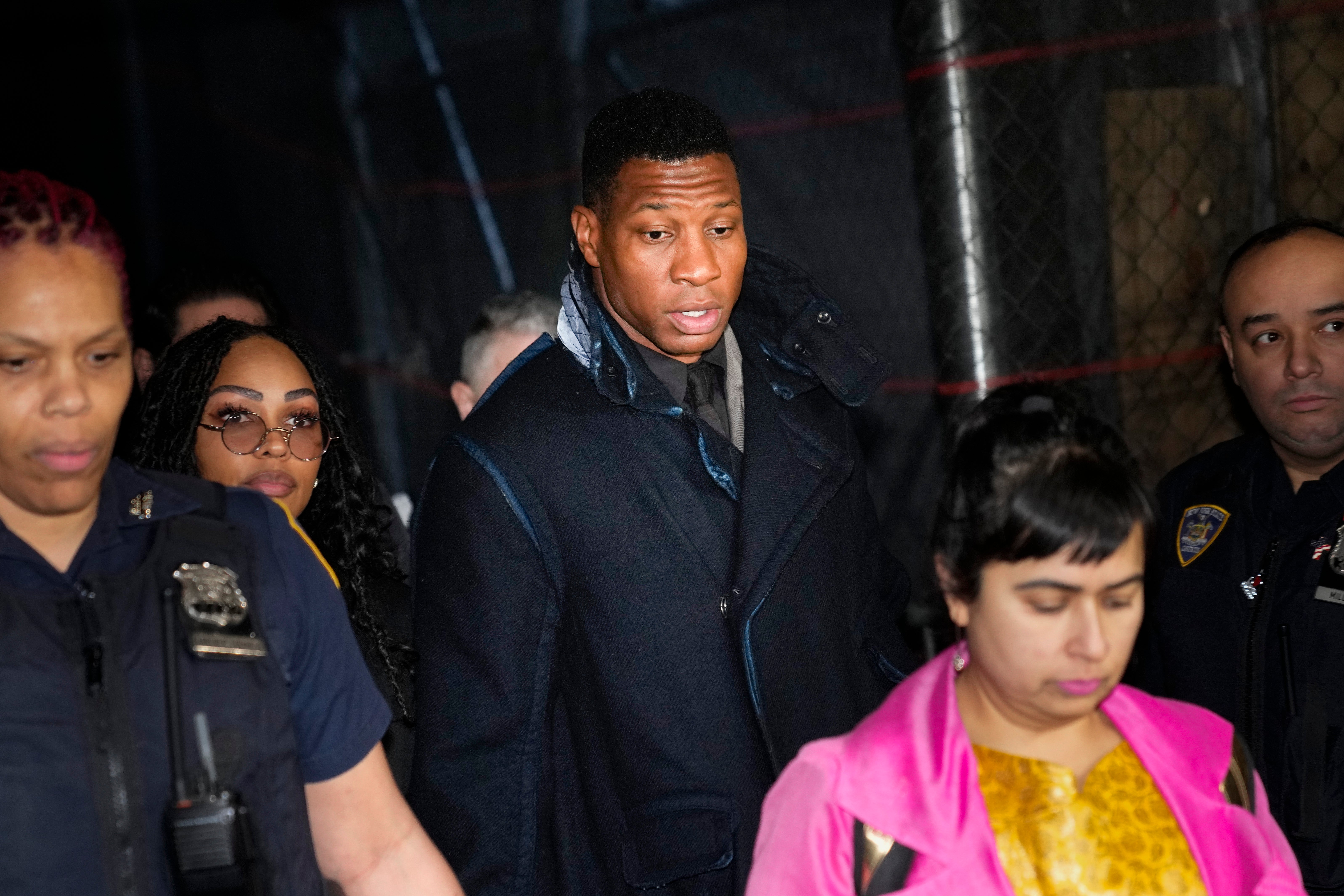 Jonathan Majors Assault