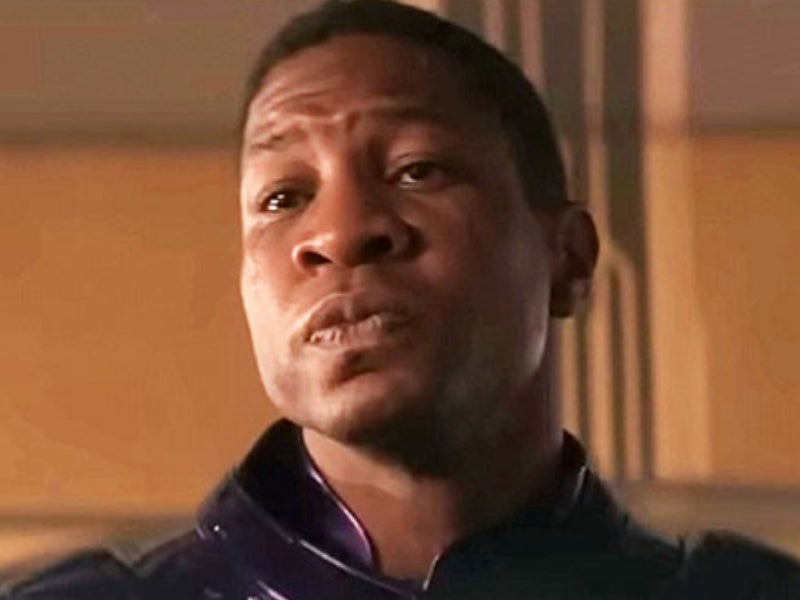 Jonathan Majors, who has been convicted for assault, as Kang