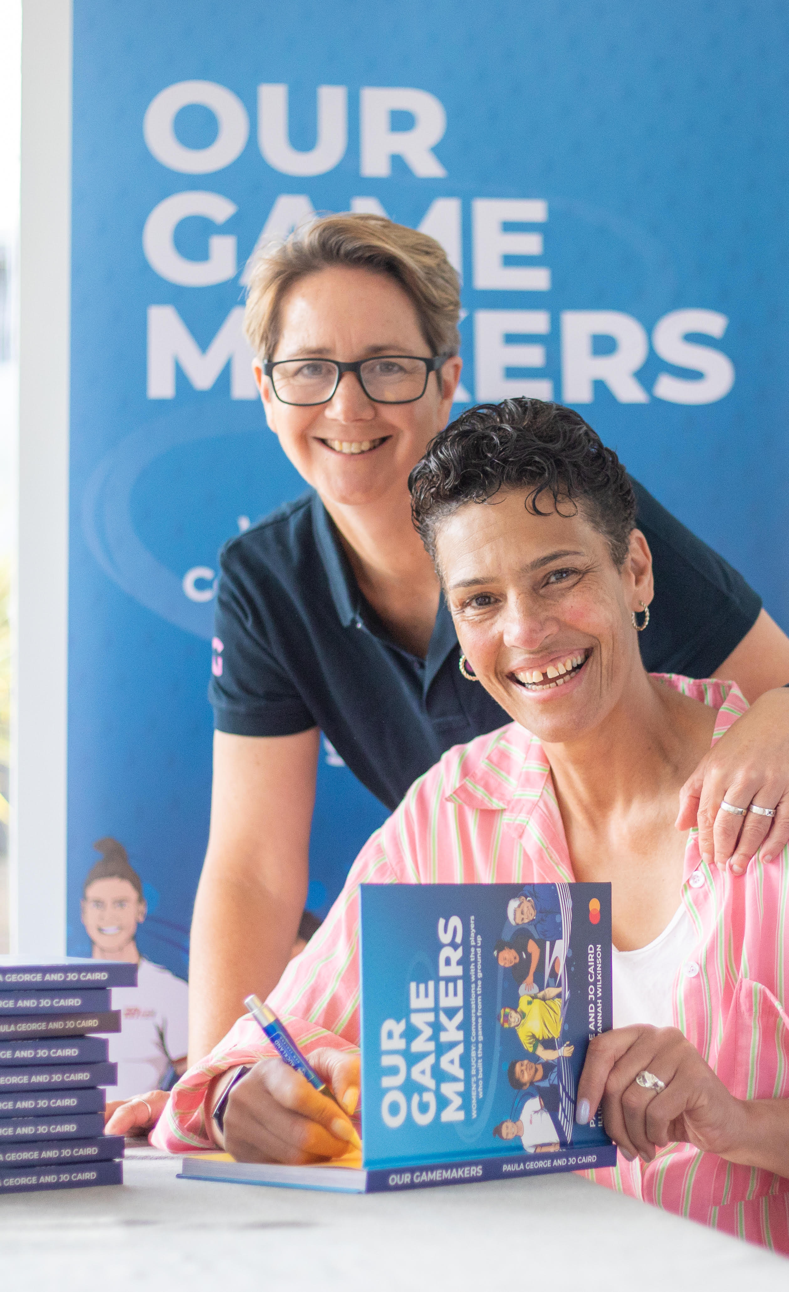 Jo Caird and Paula George