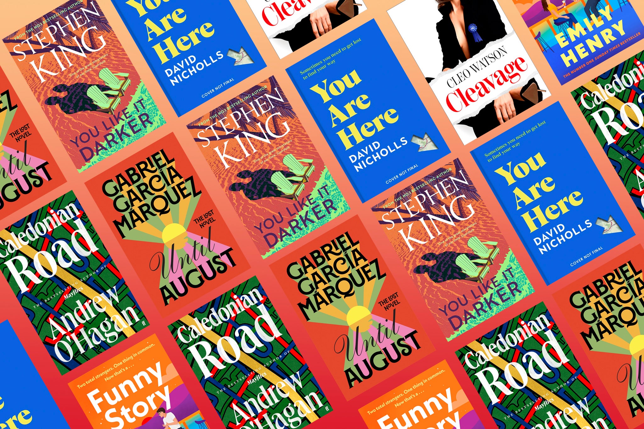 Fiction highlights for the year ahead including Gabriel Garcia Marquez’s ‘lost’ novel and new titles from Stephen King and Emily Henry