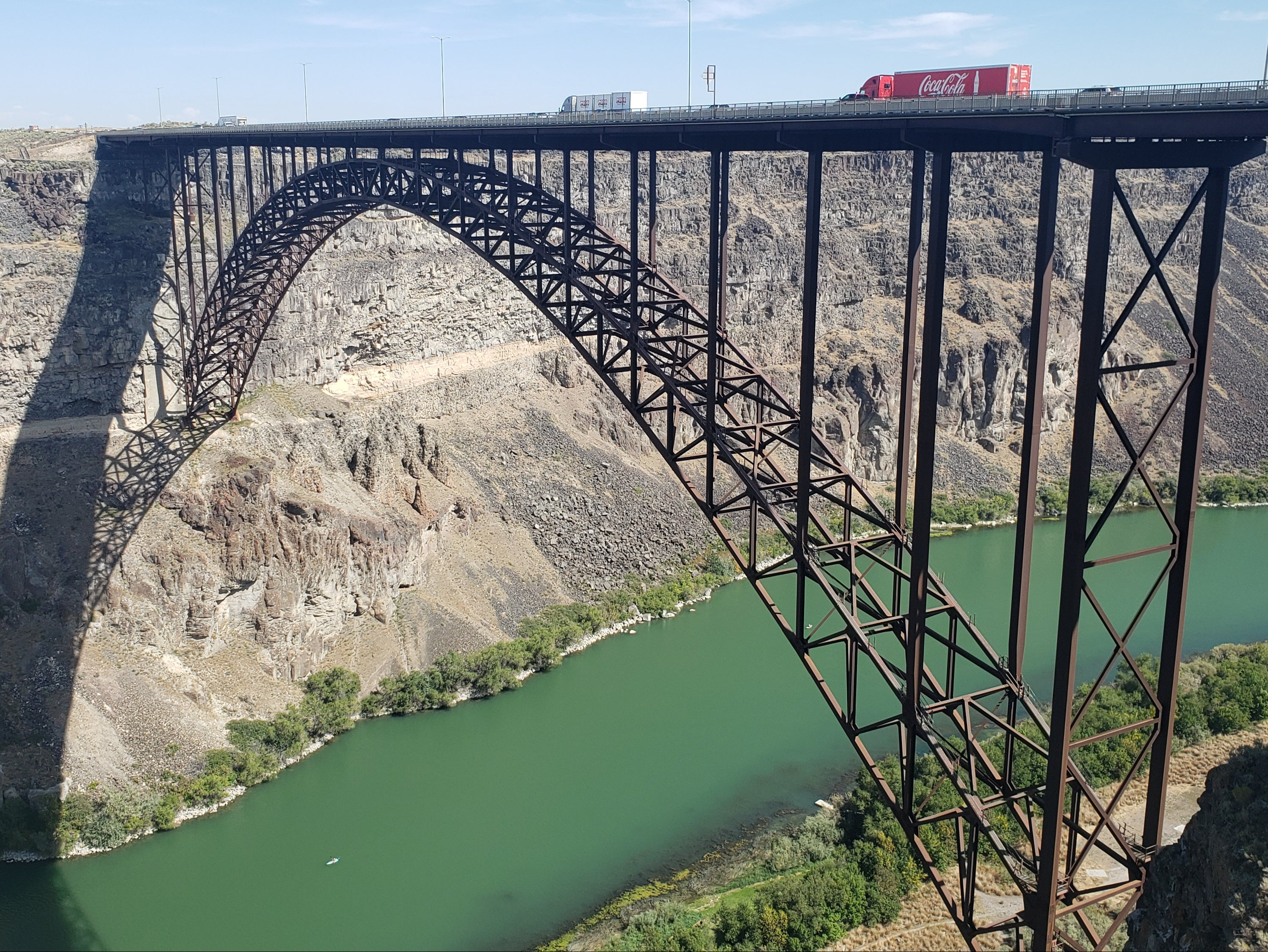 Perrine Bridge in Twin Falls, Idaho, is loved by base jumpers