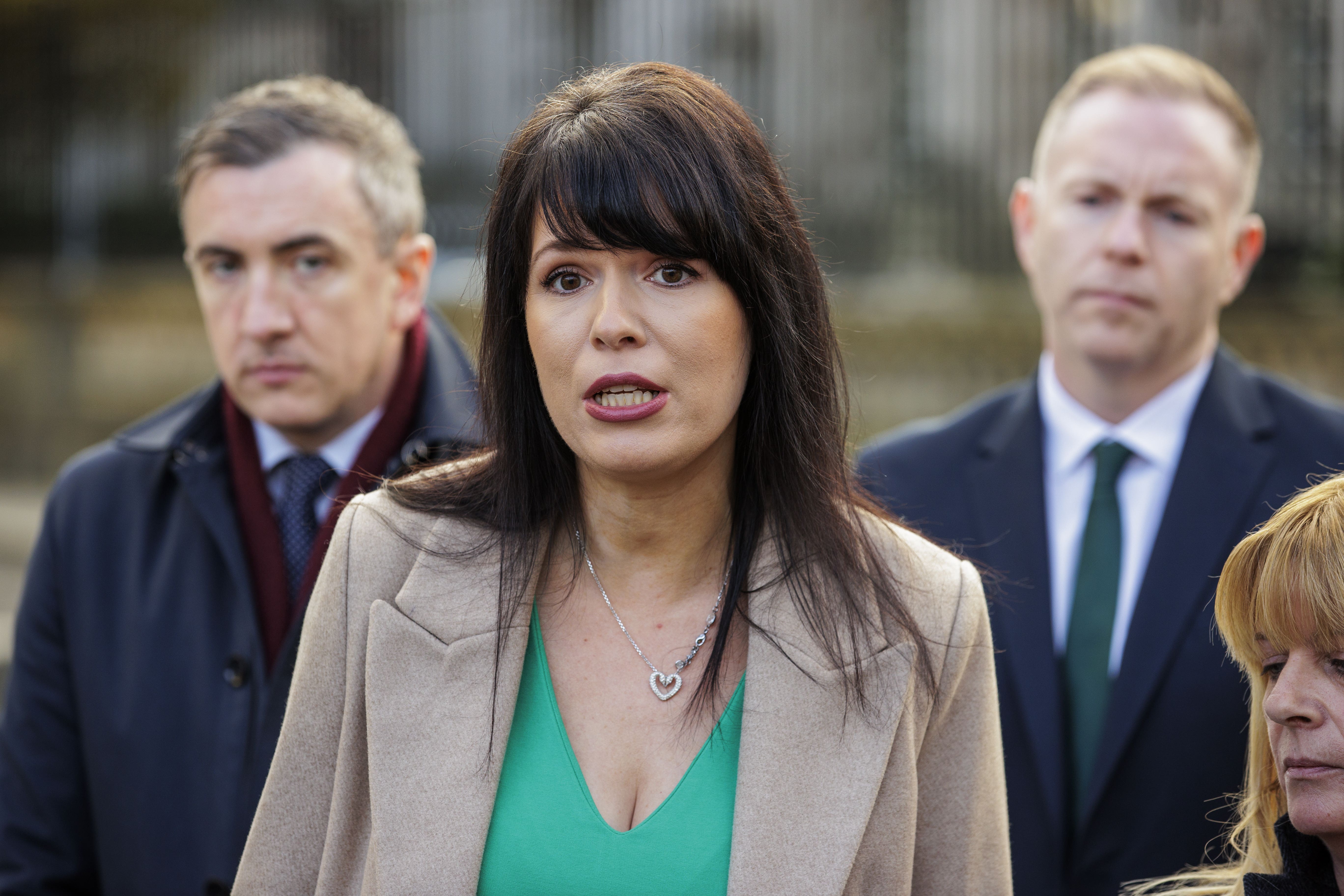 Grainne Teggart, of Amnesty International, has backed the Irish Government’s stand (Liam McBurney/PA)