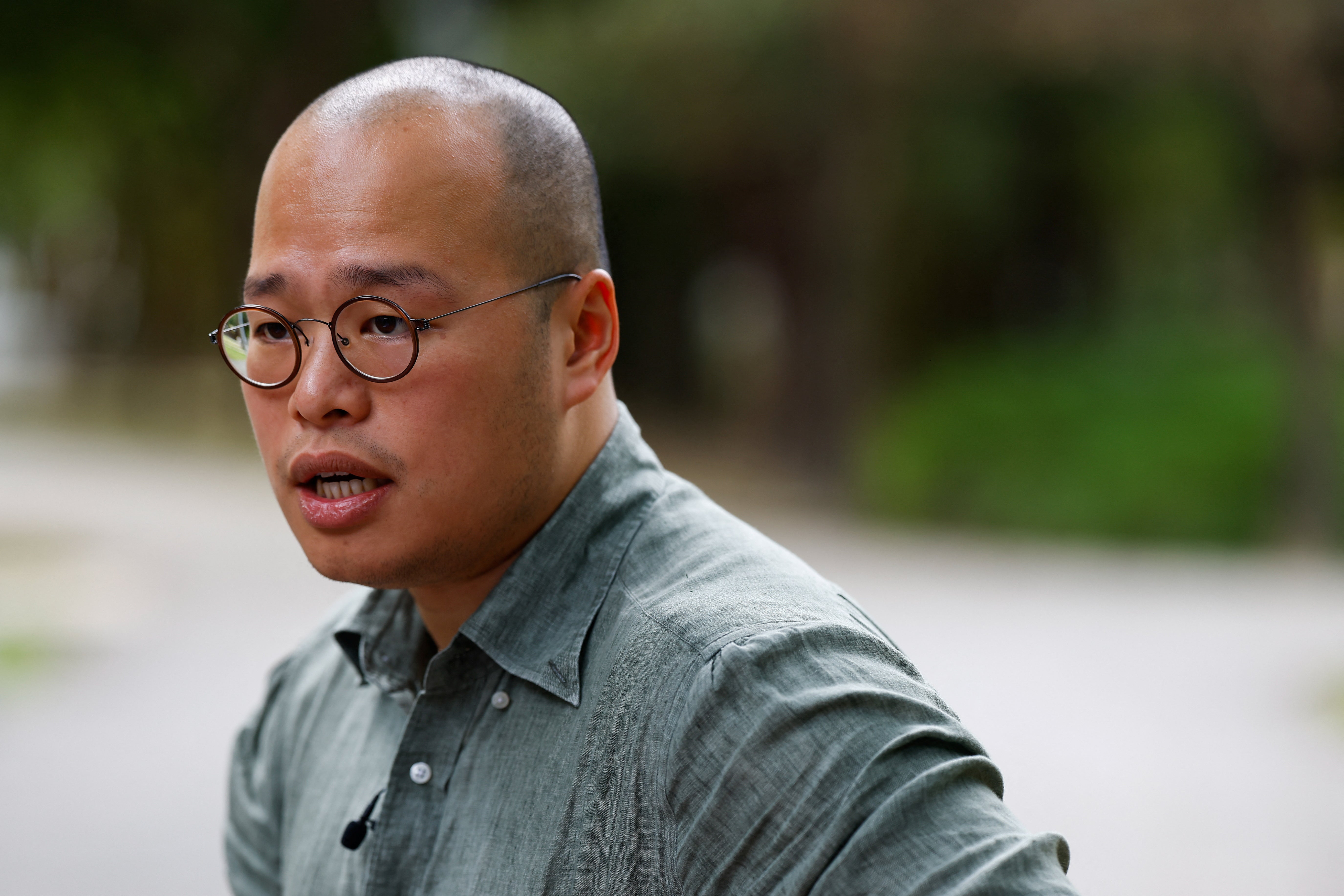 Sebastien Lai said Donald Trump gave him hope his father would be released