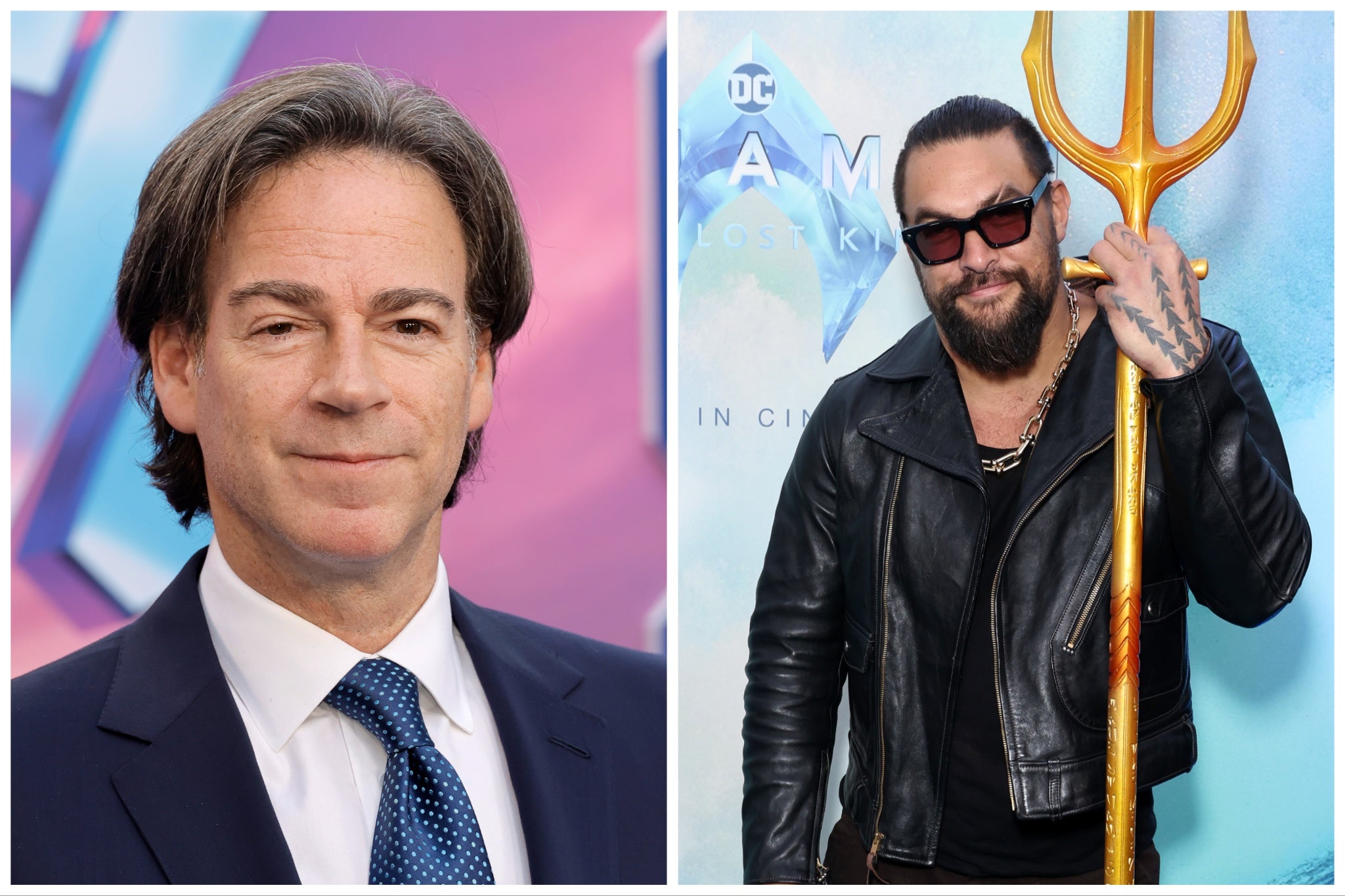 DC Studios co-CEO Peter Safran and ‘Aquaman’ star Jason Momoa