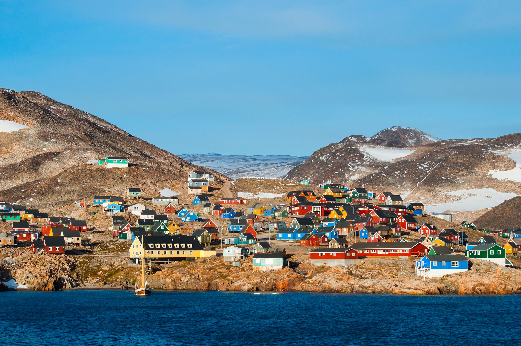 The MV Vikingfjord hosts only 12 travellers to Greenland’s mammoth fjord