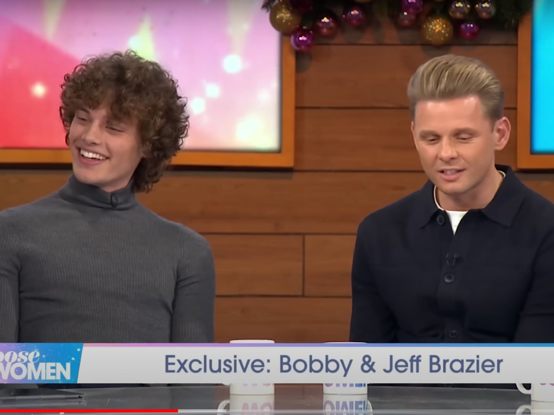 Bobby and Jeff Brazier on ‘Loose Women’