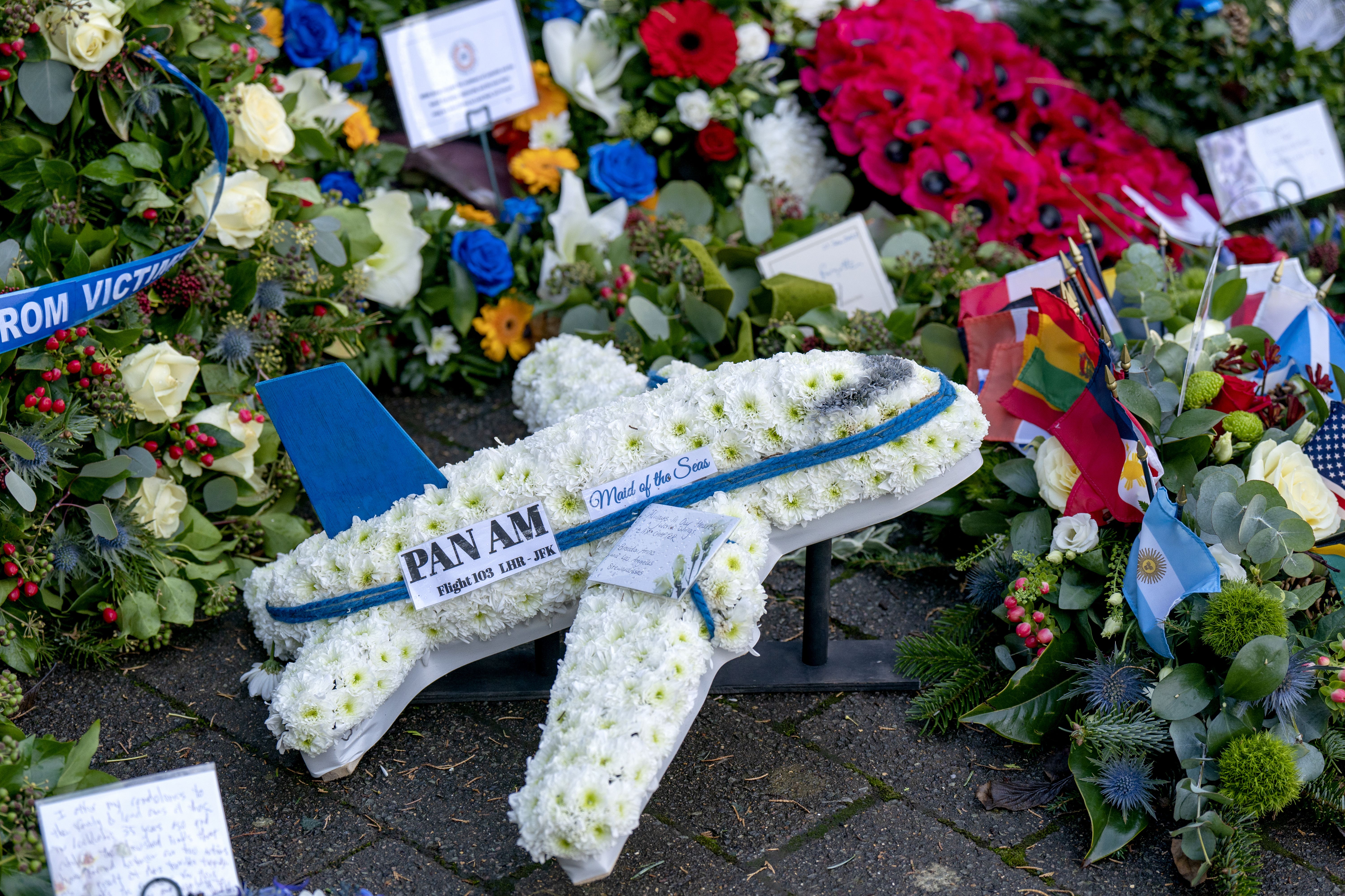 Humza Yousaf paid tribute on the 35th anniversary of the Lockerbie bombing (Jane Barlow/PA)