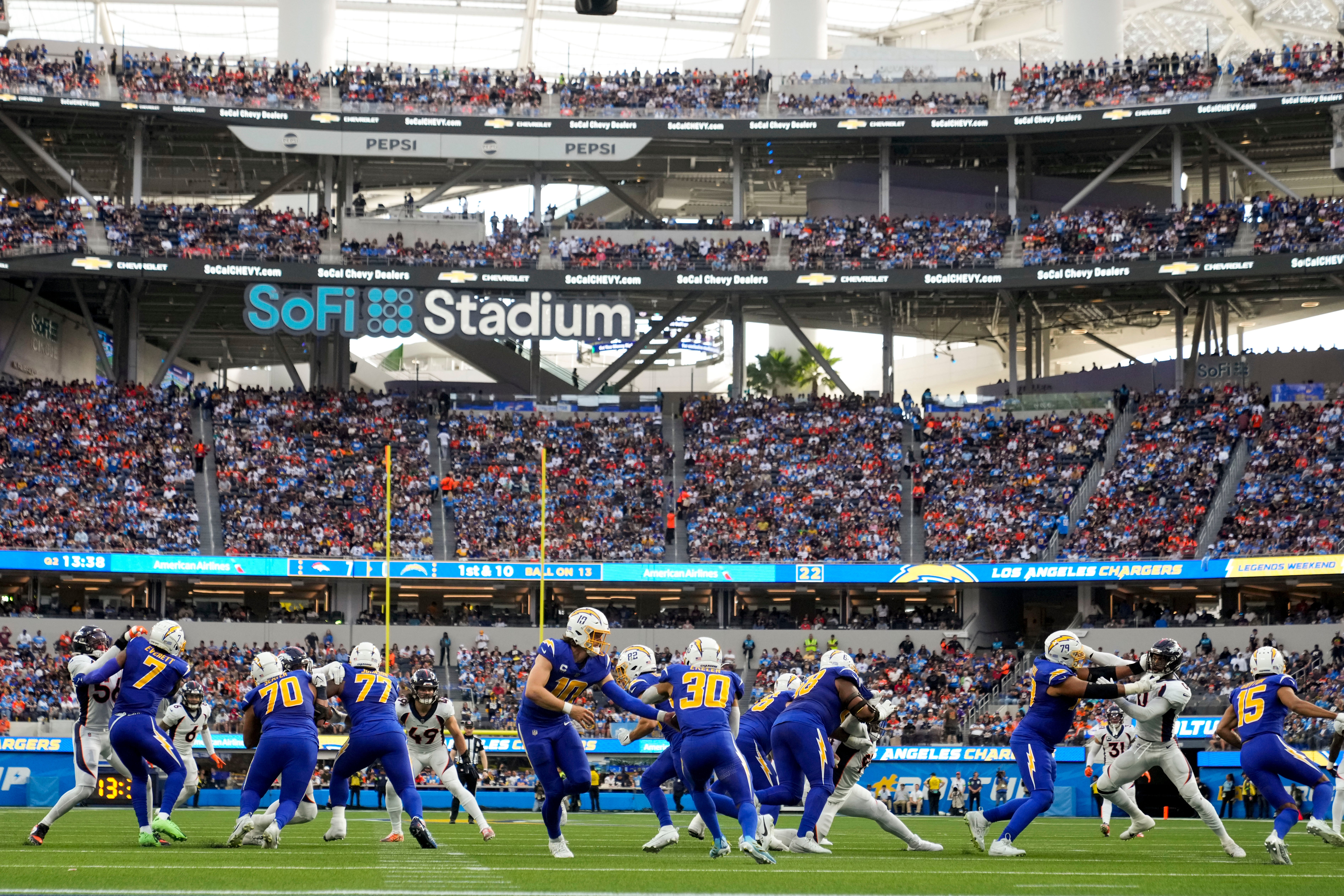 Broncos Chargers Football