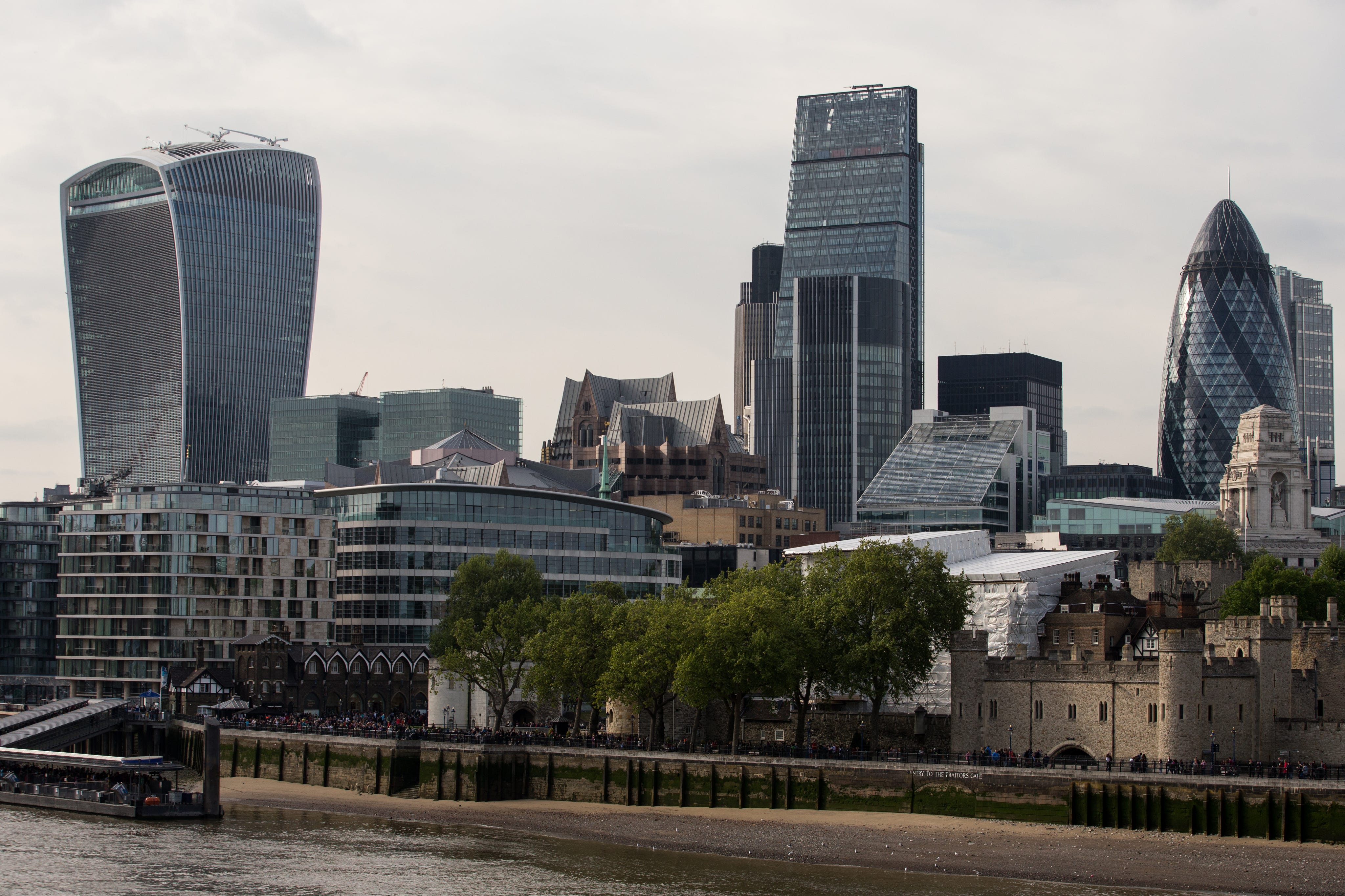 Shares in the City fell on Thursday (Steven Paston/PA)