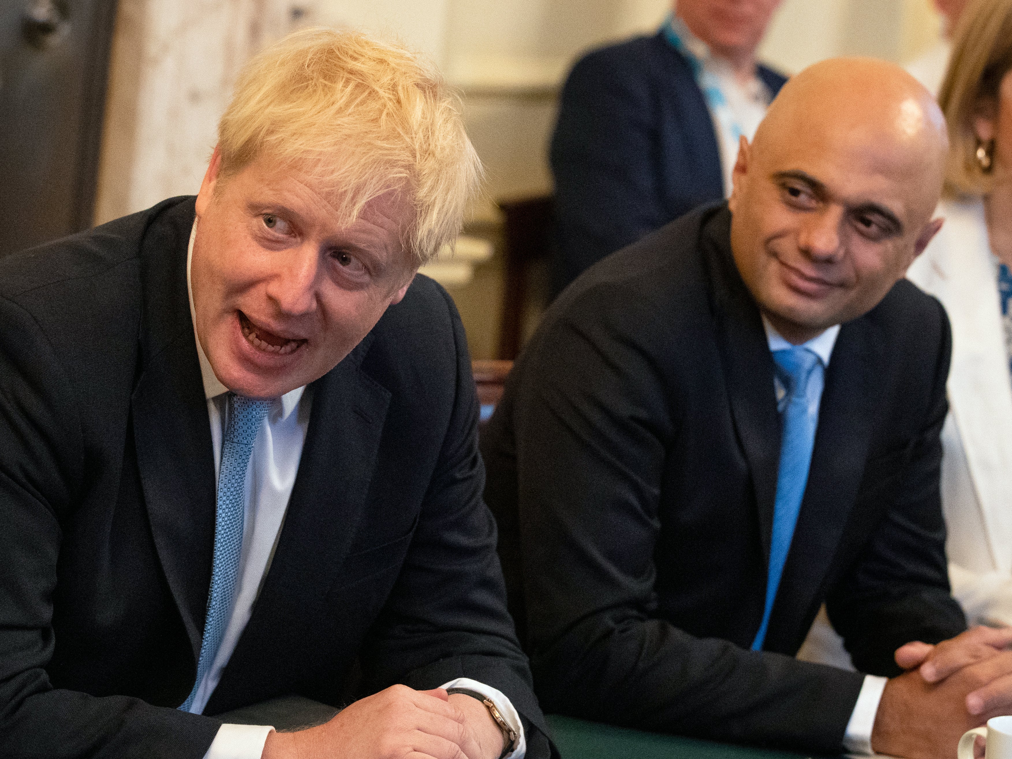 Sajid Javid resigned from the Boris Johnson government on the same day as Rishi Sunak