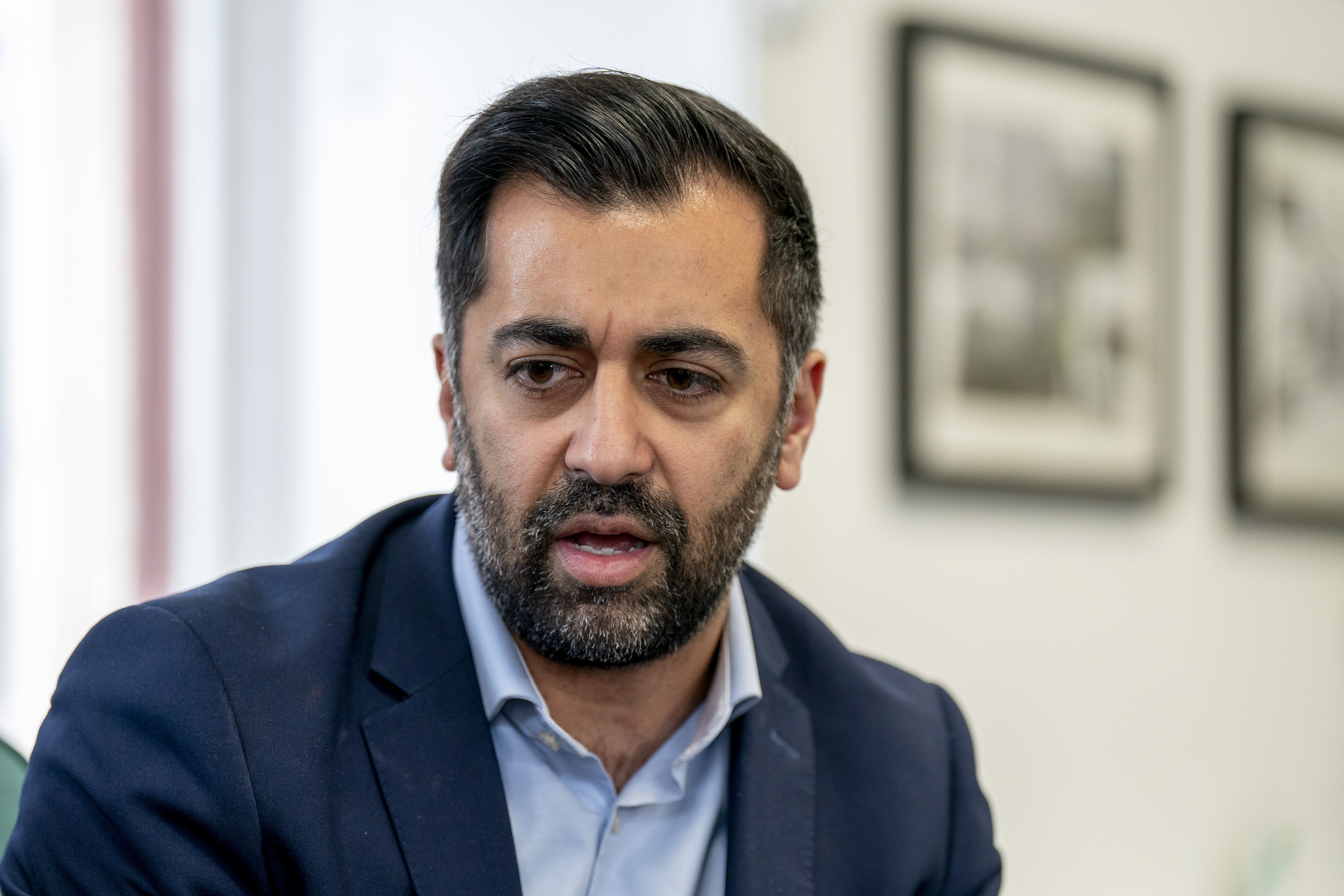 Humza Yousaf talked about the conflict between Israel and Hamas