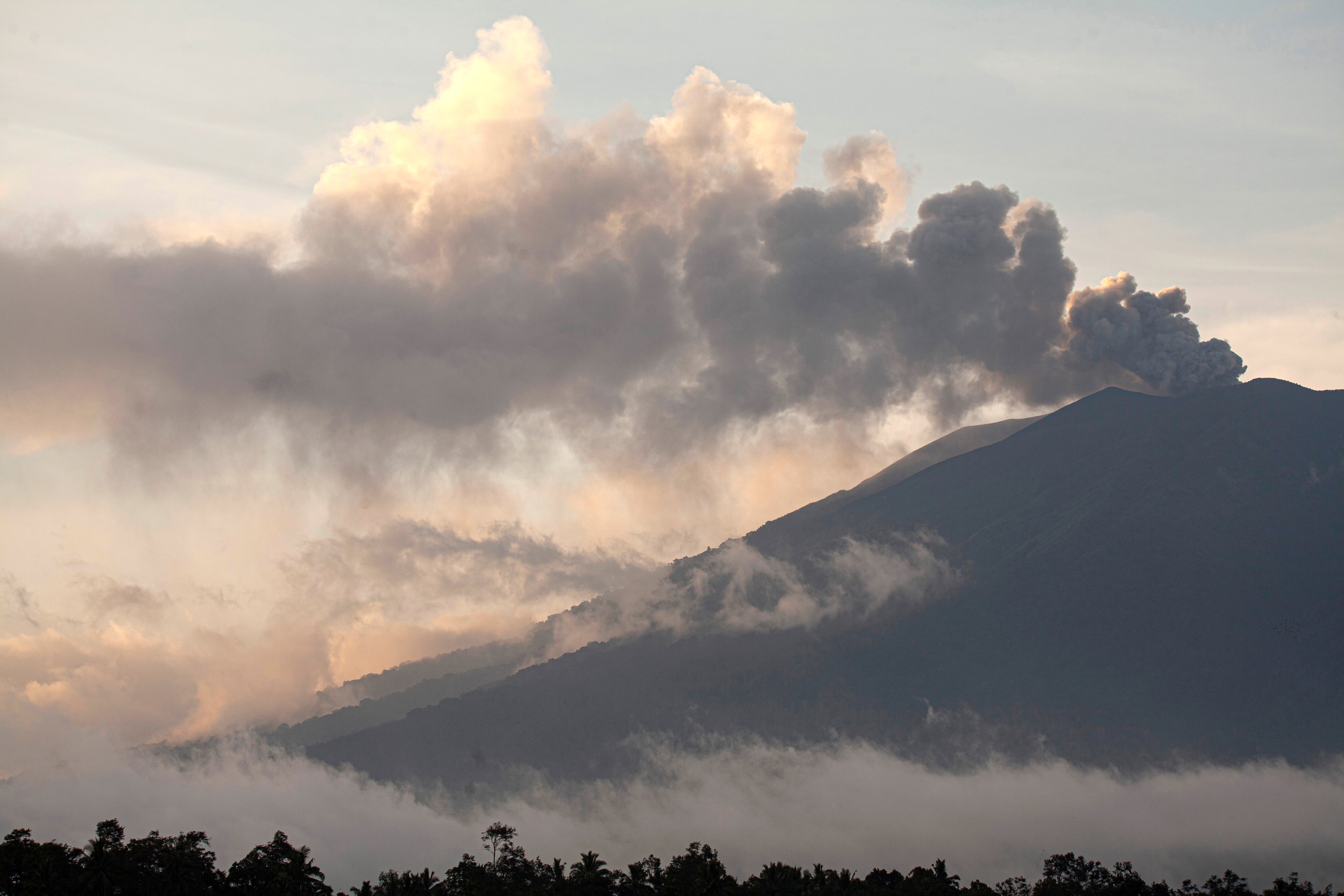 Indonesia Volcano Eruption