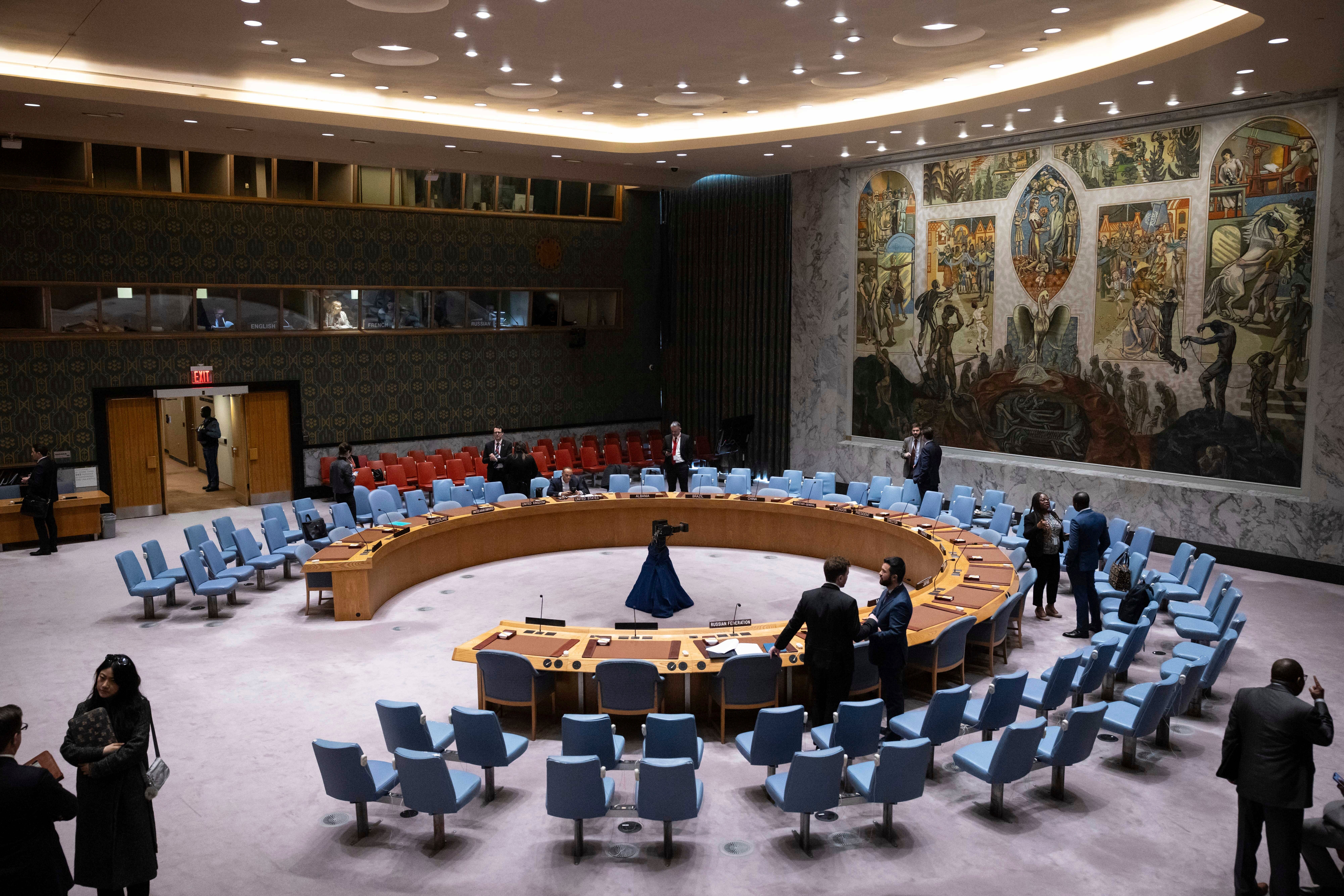 Israel Palestinians UN Security Council