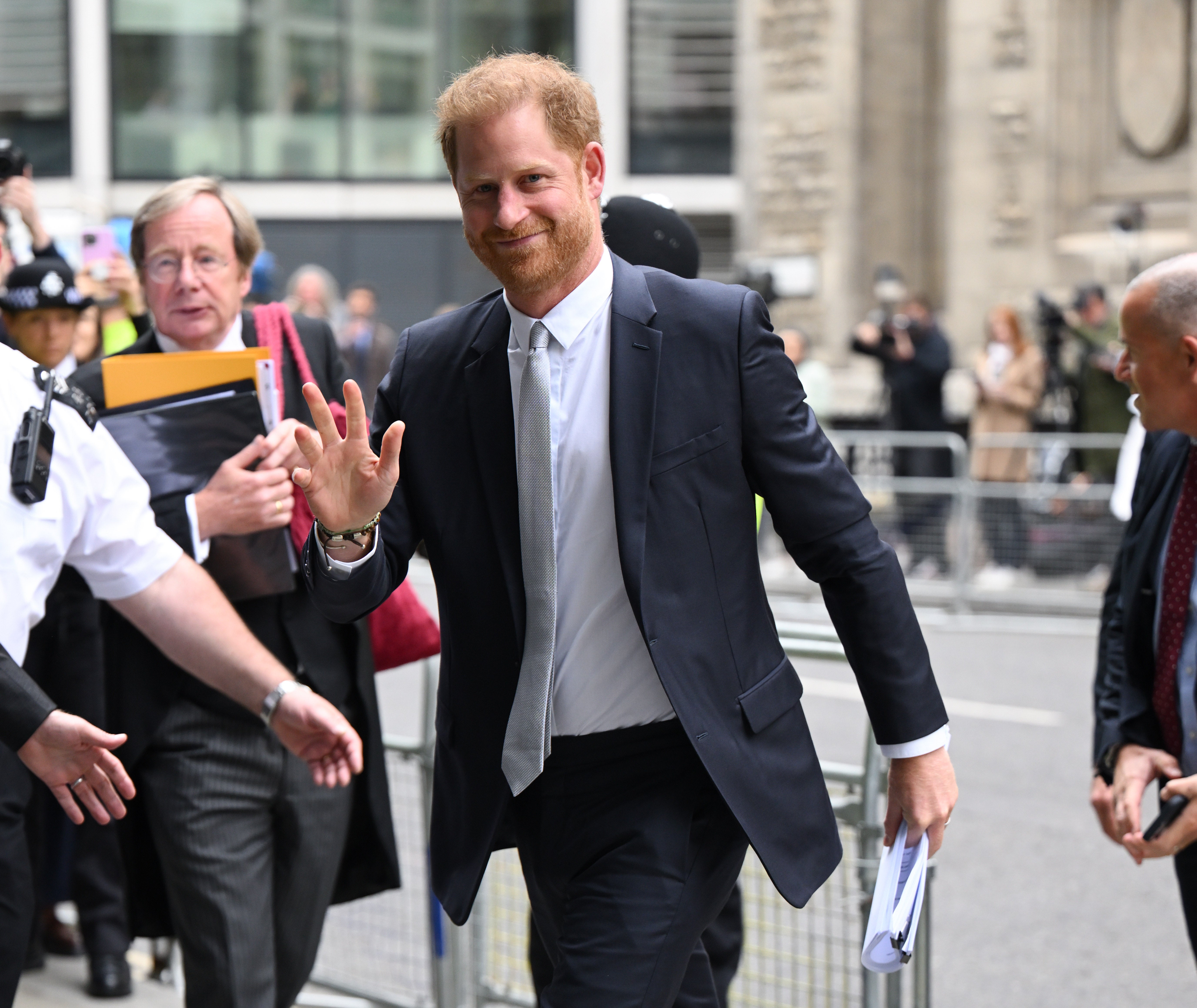 Prince Harry won a decisive victory in court against the Mirror Group titles