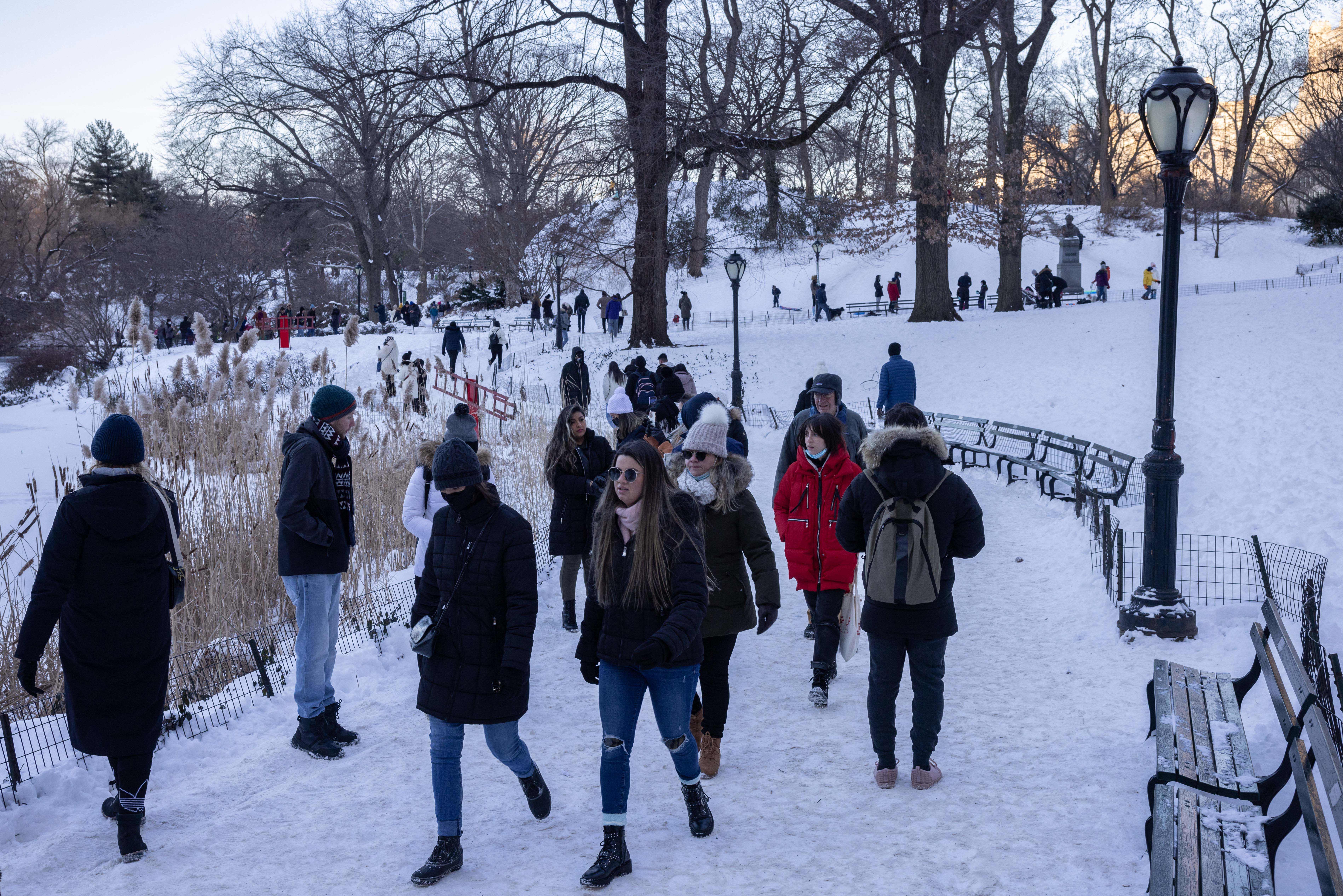 New York City’s Central Park hasn’t seen one inch of snow in a single day for more than 670 days.