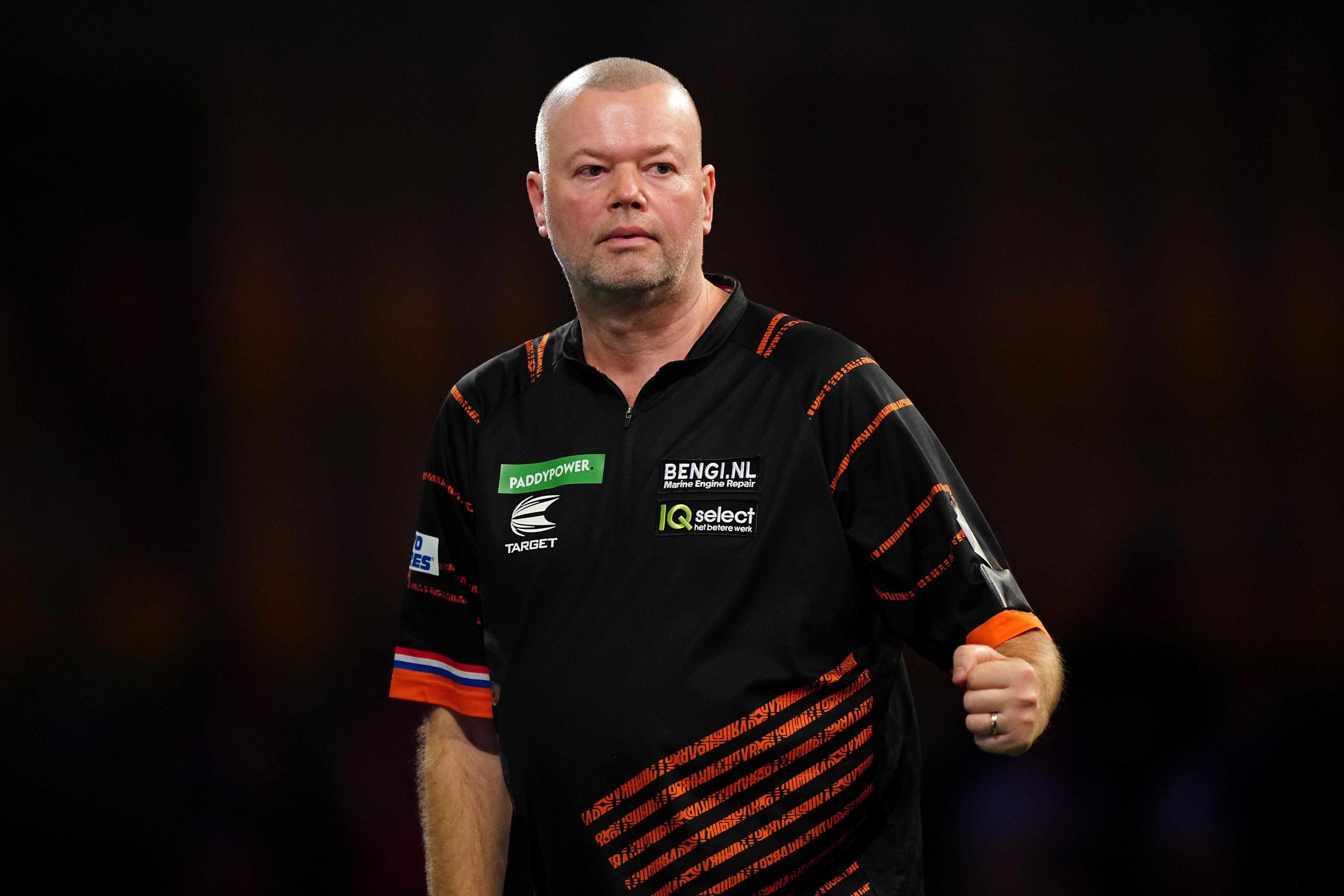 Raymond van Barneveld reached the third round of the PDC World Darts Championship with a 3-1 victory over Radek Szaganski (Zac Goodwin/PA)