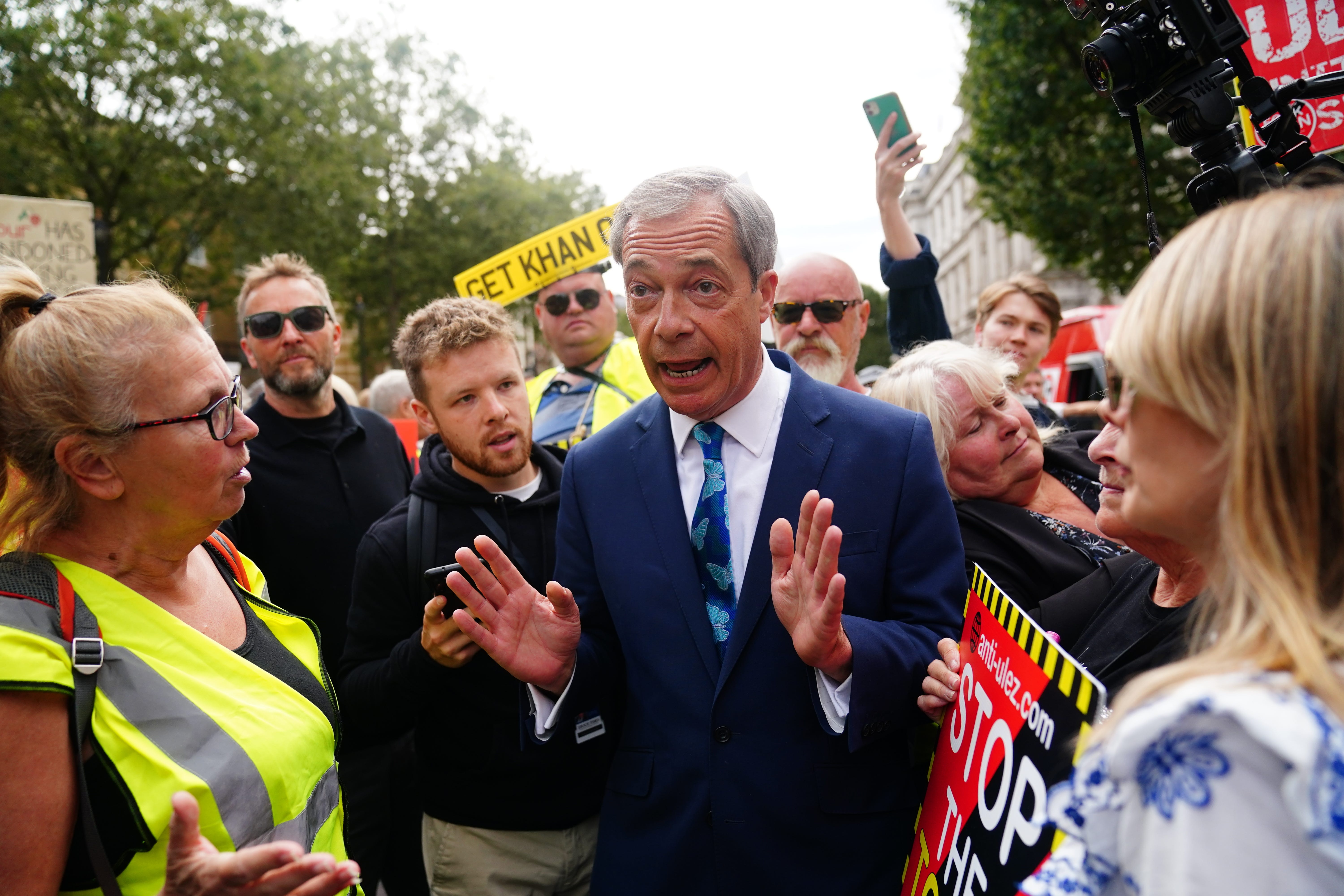 A return to frontline politics by Nigel Farage could add to the Tories’ electoral woes