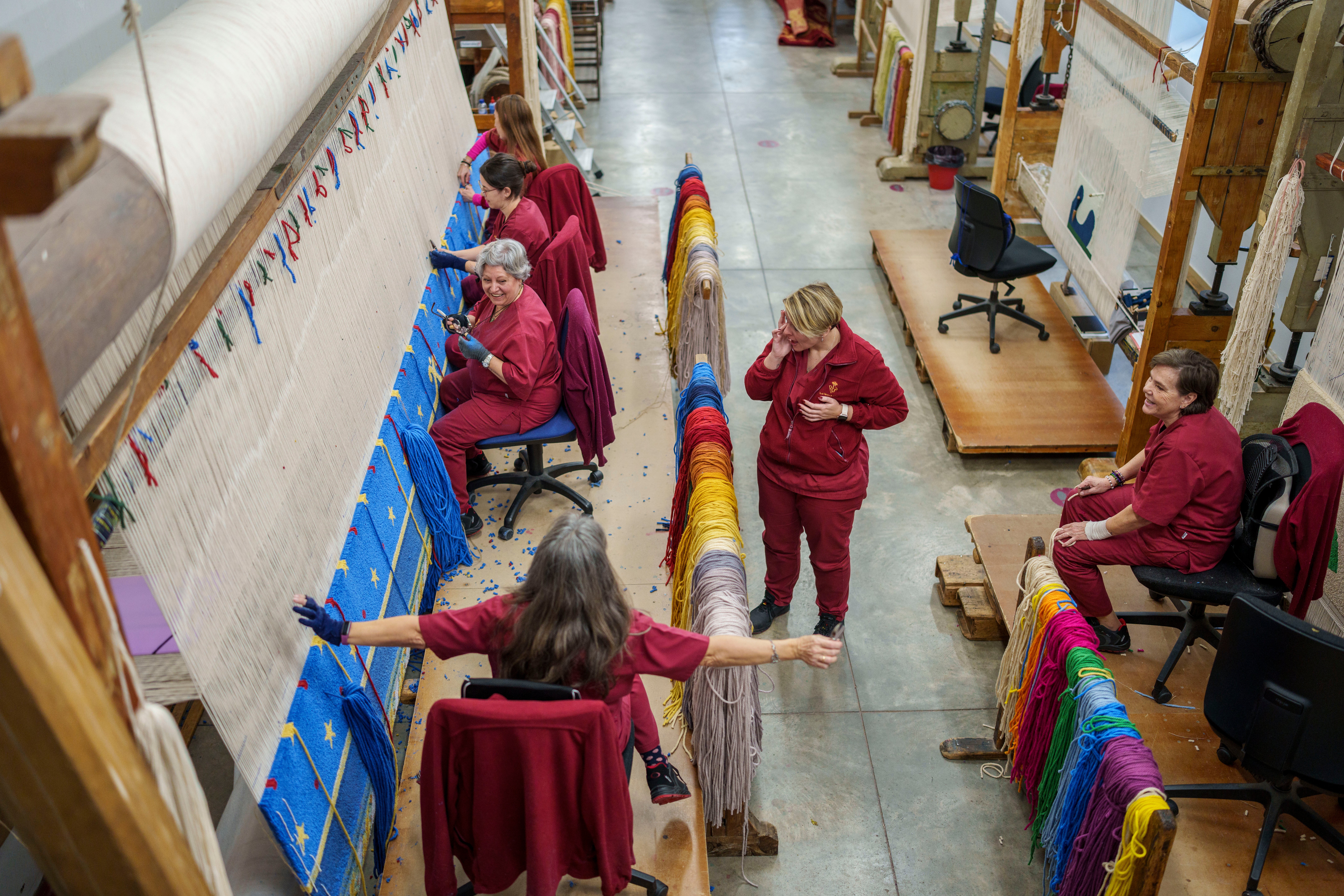 Spain Royal Tapestry Factory Photo Gallery
