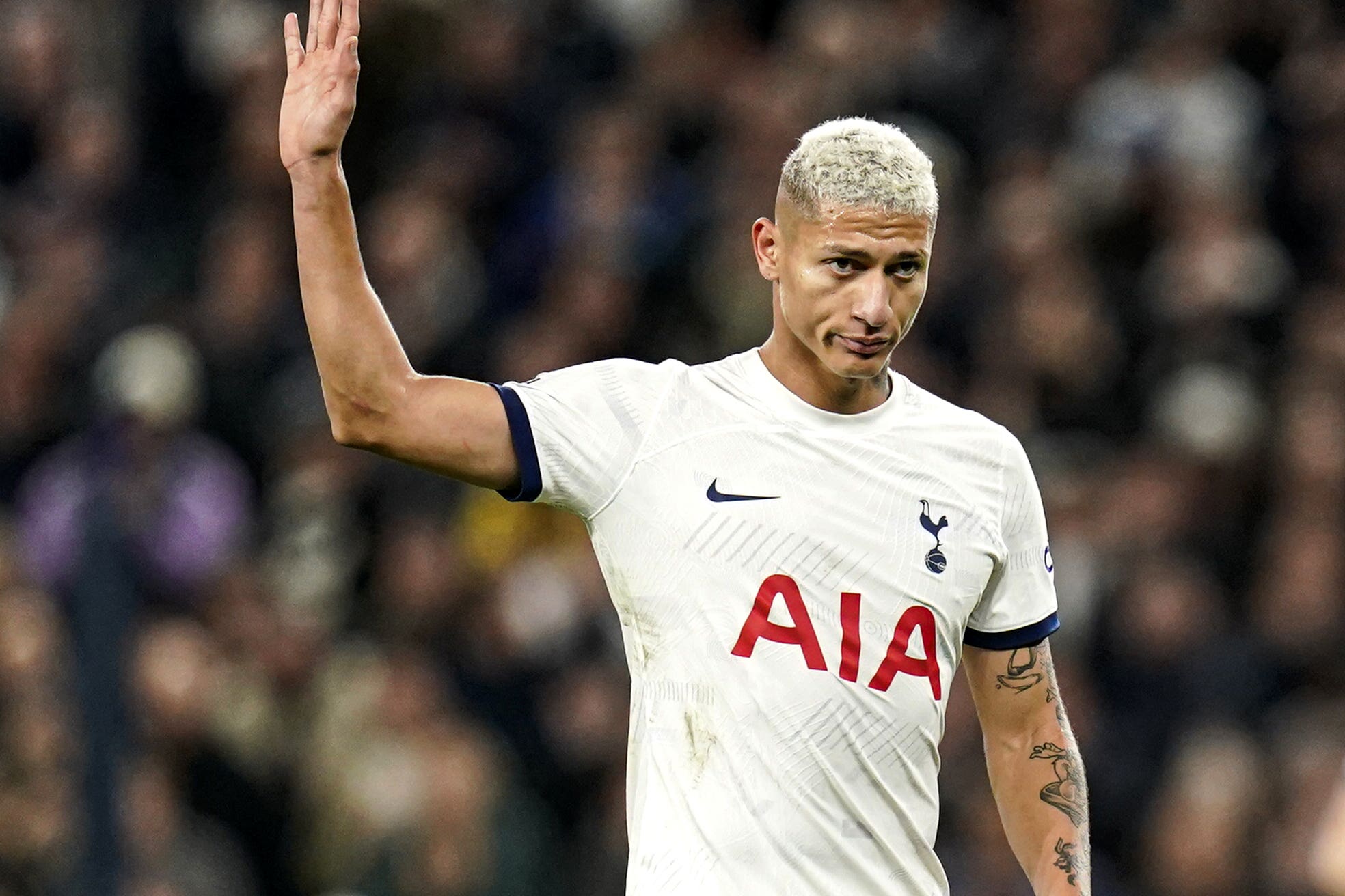 Richarlison could be a doubt for Spurs’ next game