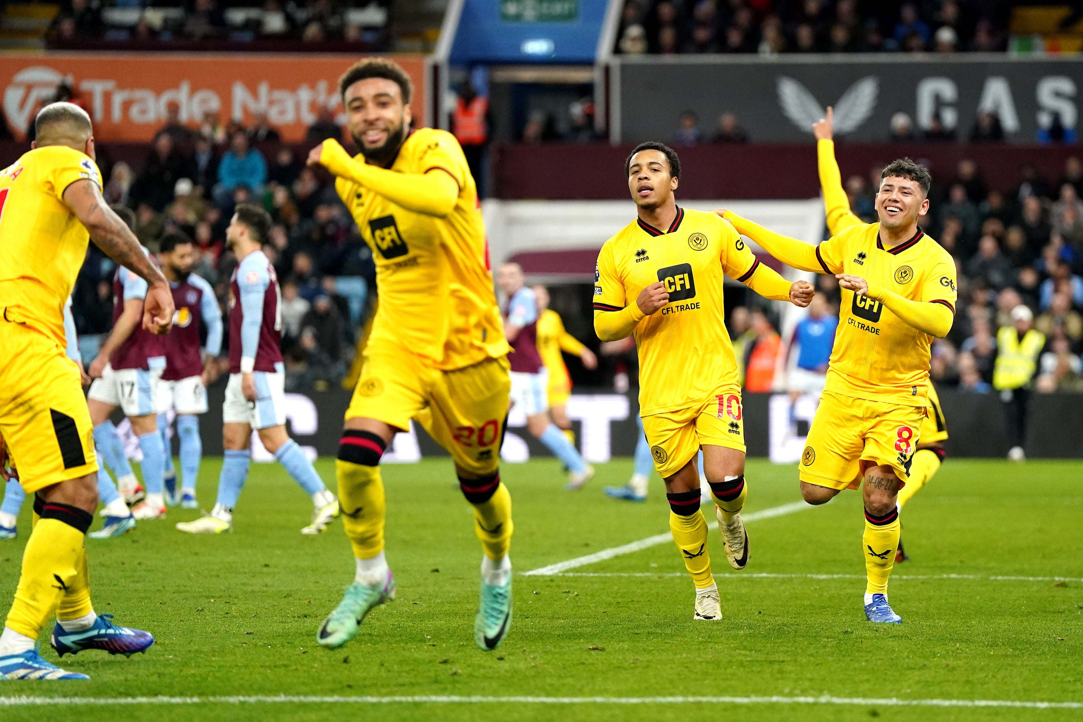 Sheffield United grabbed a creditable draw against Aston Villa