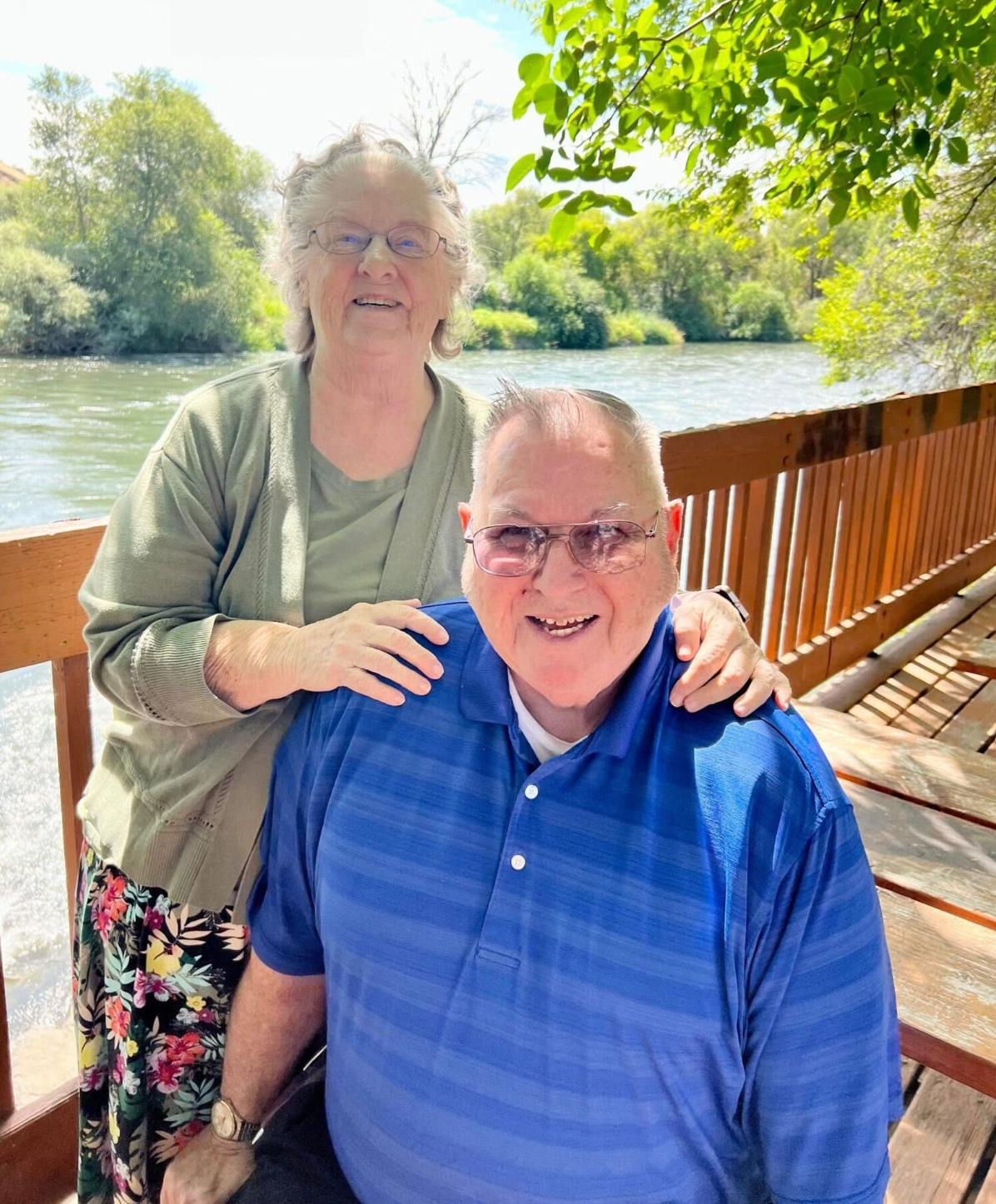 Ruth and Andy Weller mark the 61-year anniversary of their chance Christmas encounter on a Greyhound bus