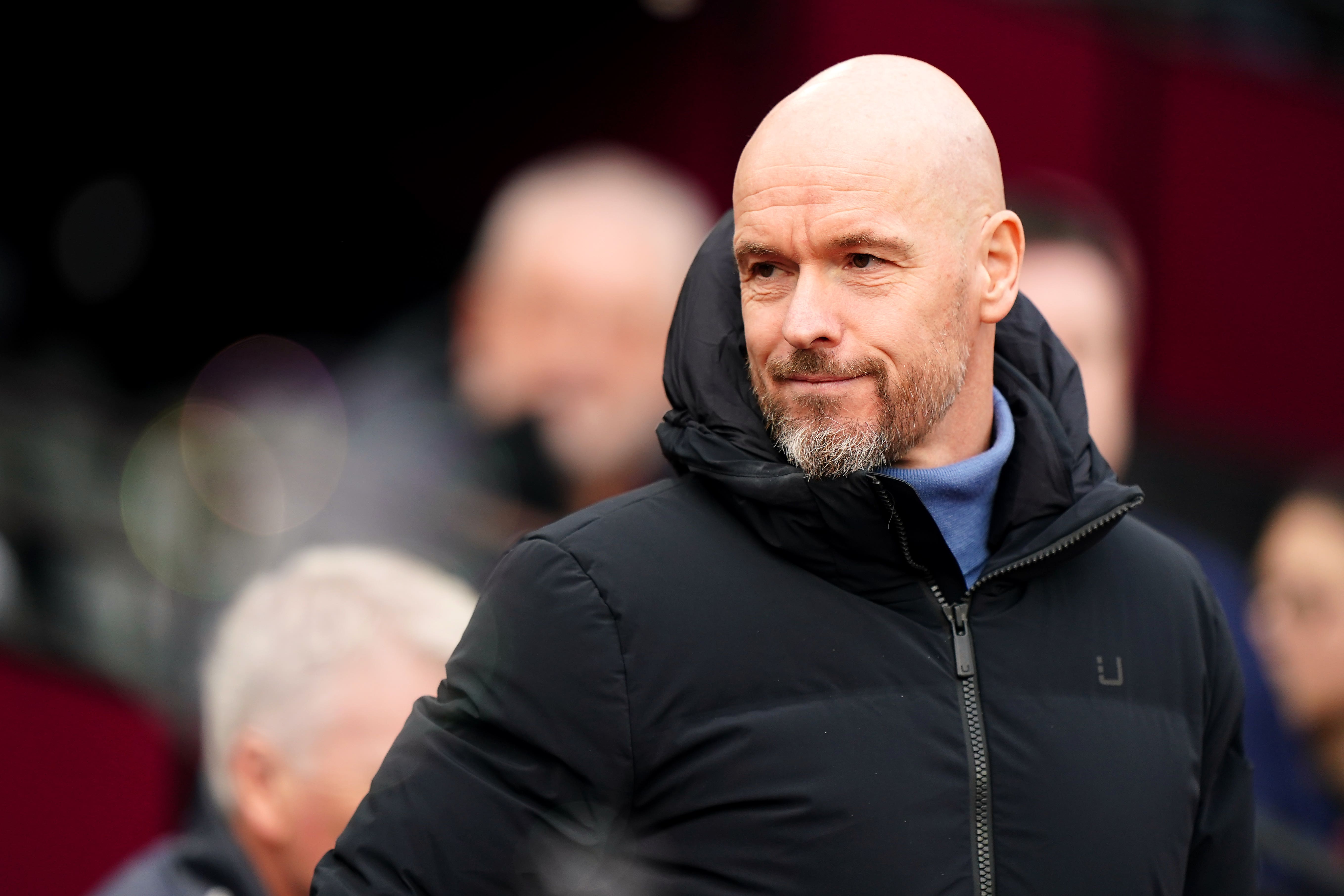 Erik ten Hag wants Manchester United to bounce back against Aston Villa (Zac Goodwin/PA)