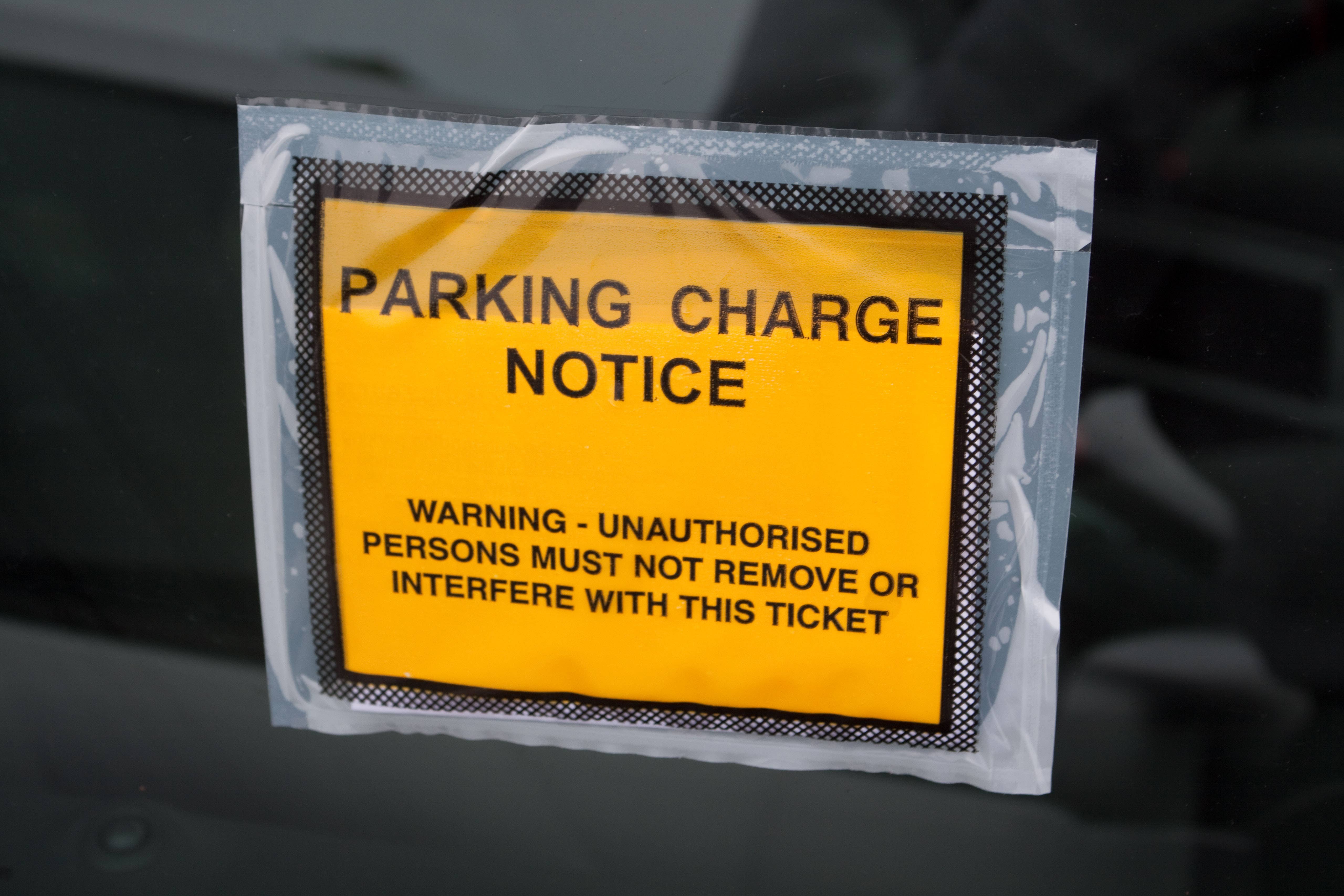 Drivers are being hit with an average of nearly 36,000 parking tickets a day by private companies in Britain, new figures show (Alamy/PA)