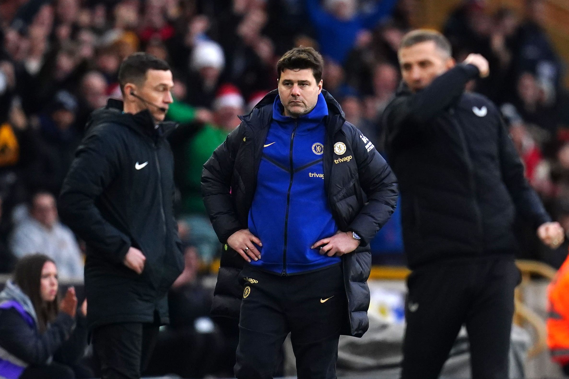 Mauricio Pochettino said Chelsea are falling short of his expectations (Nick Potts/PA)