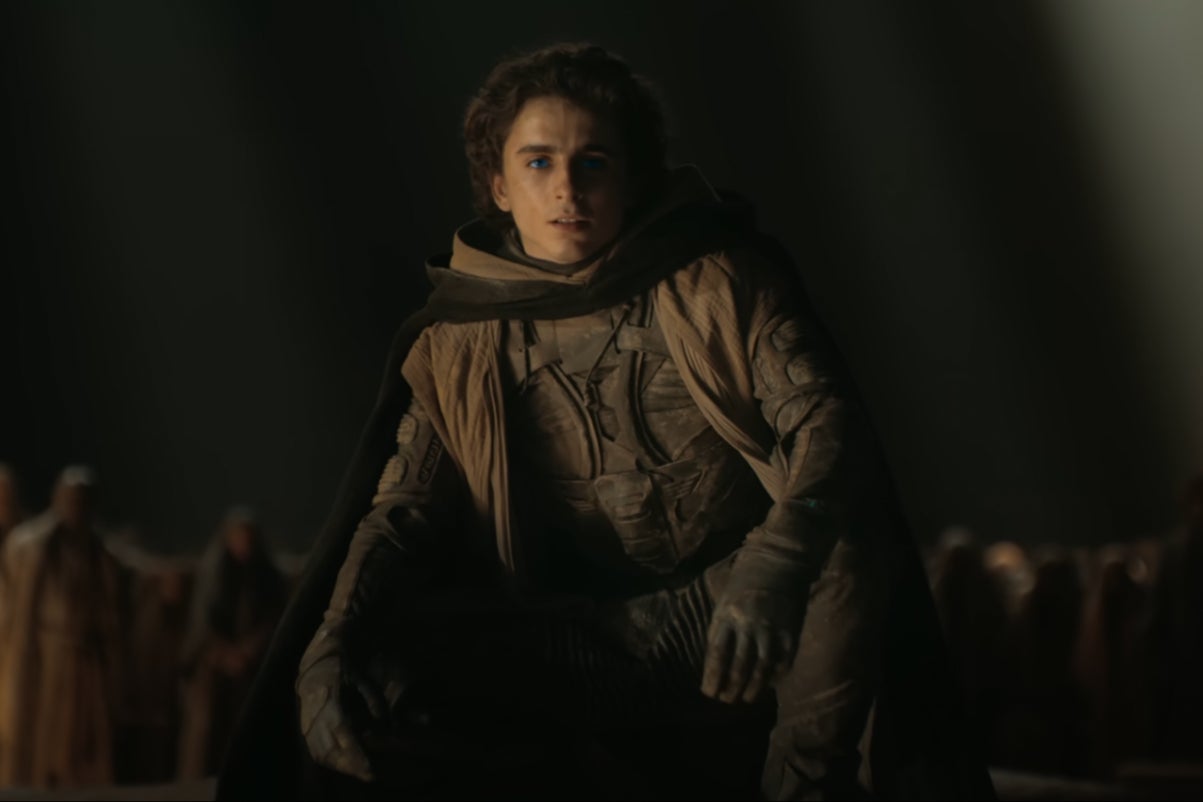 Dune core: Timothée Chalamet wearing a stillsuit in the upcoming ‘Dune: Part Two’