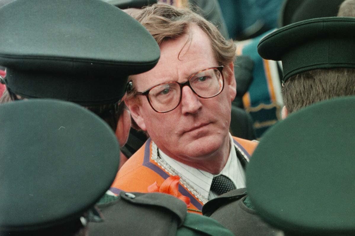 Ulster Unionist Party leader David Trimble (Brian Little/PA)