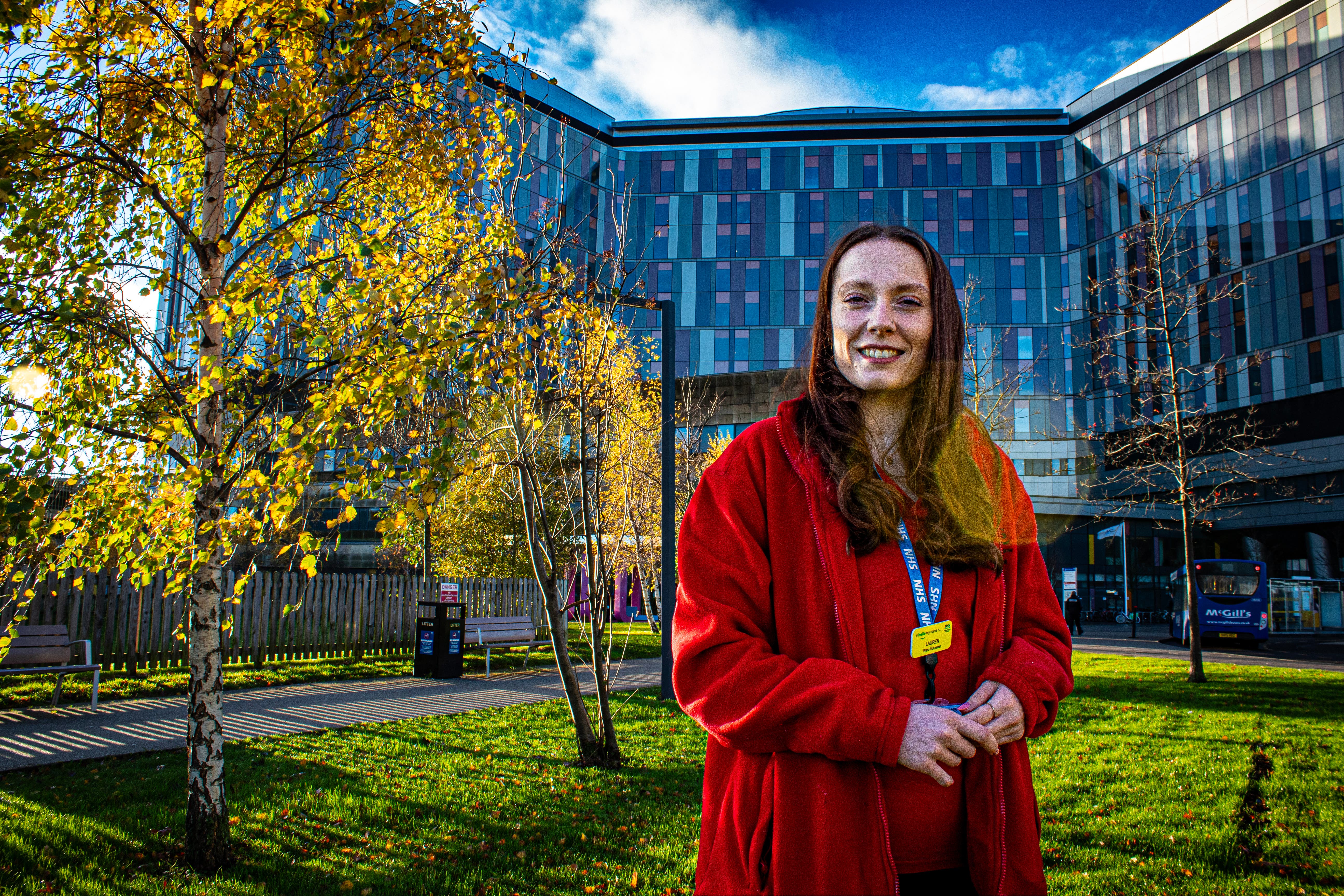 Lauren Feeney defied the odds to survive horrific injuries (NHSGGC/PA)