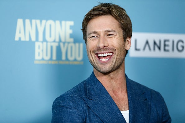 Glen Powell at the New York premiere for ‘Anyone But You’ in December 2023