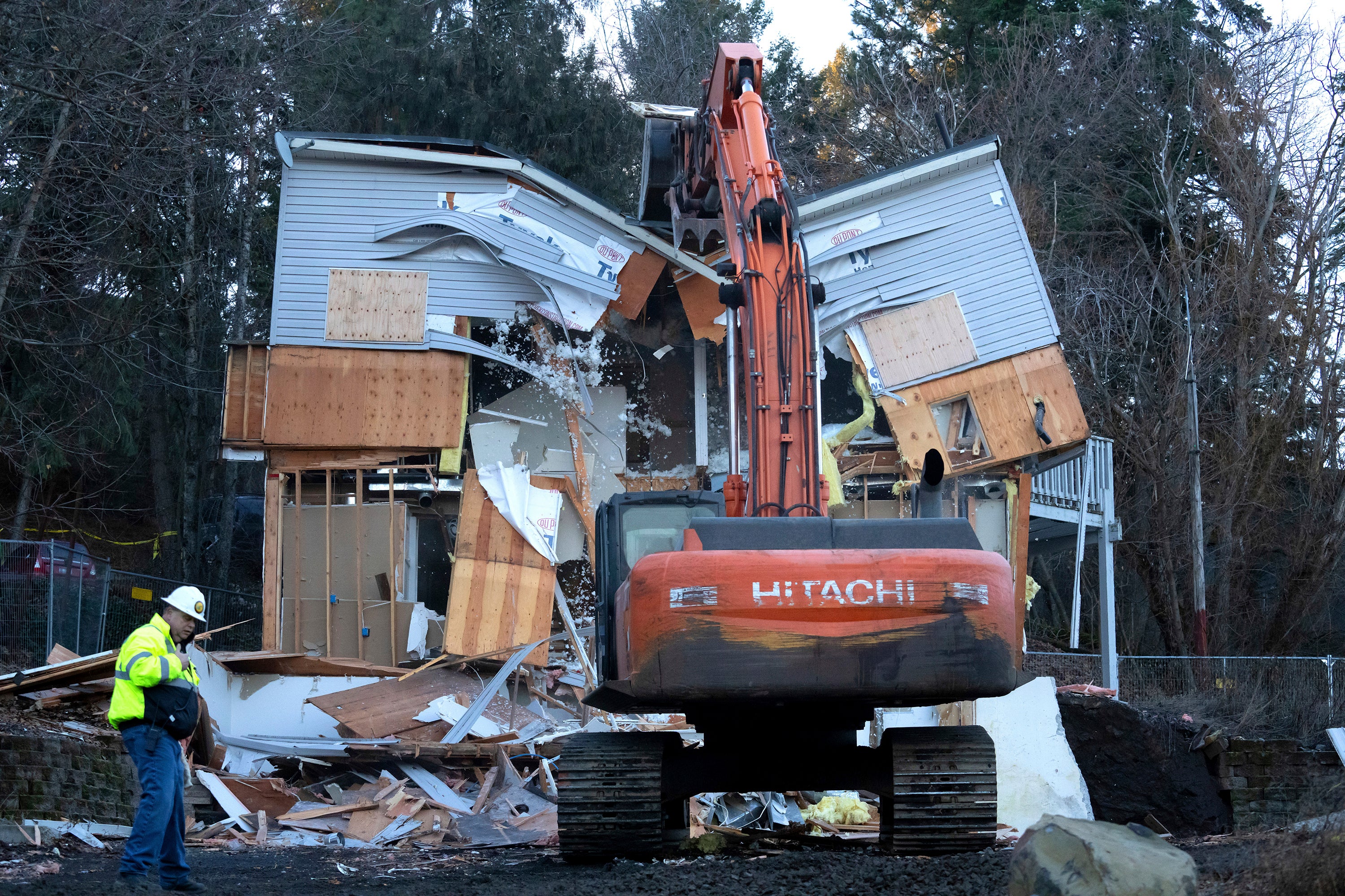 The house where the murders took place was razed to the ground – a decision that divided the families of the victims