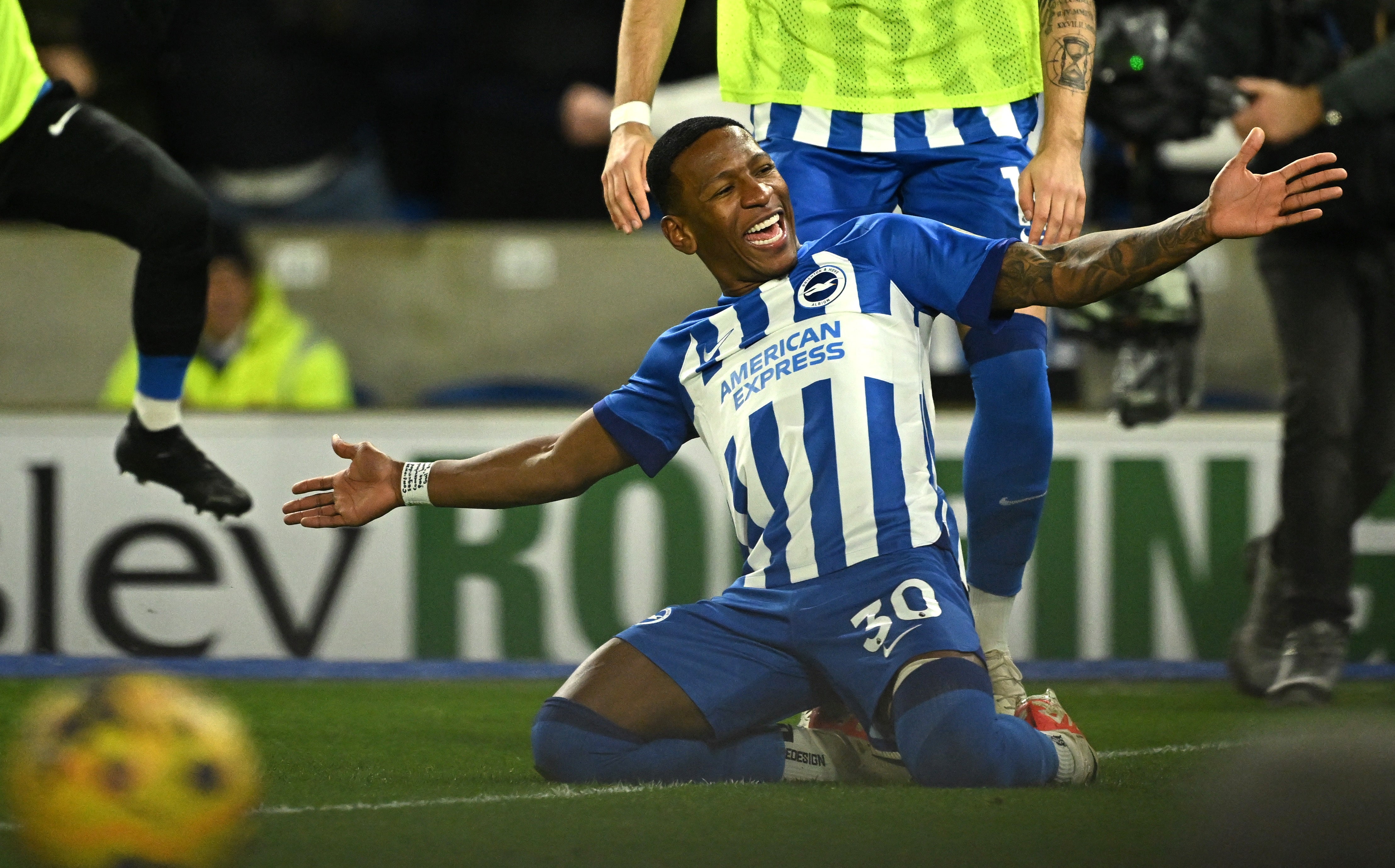 Pervis Estupinan scored an unbelievable goal in Brighton’s win